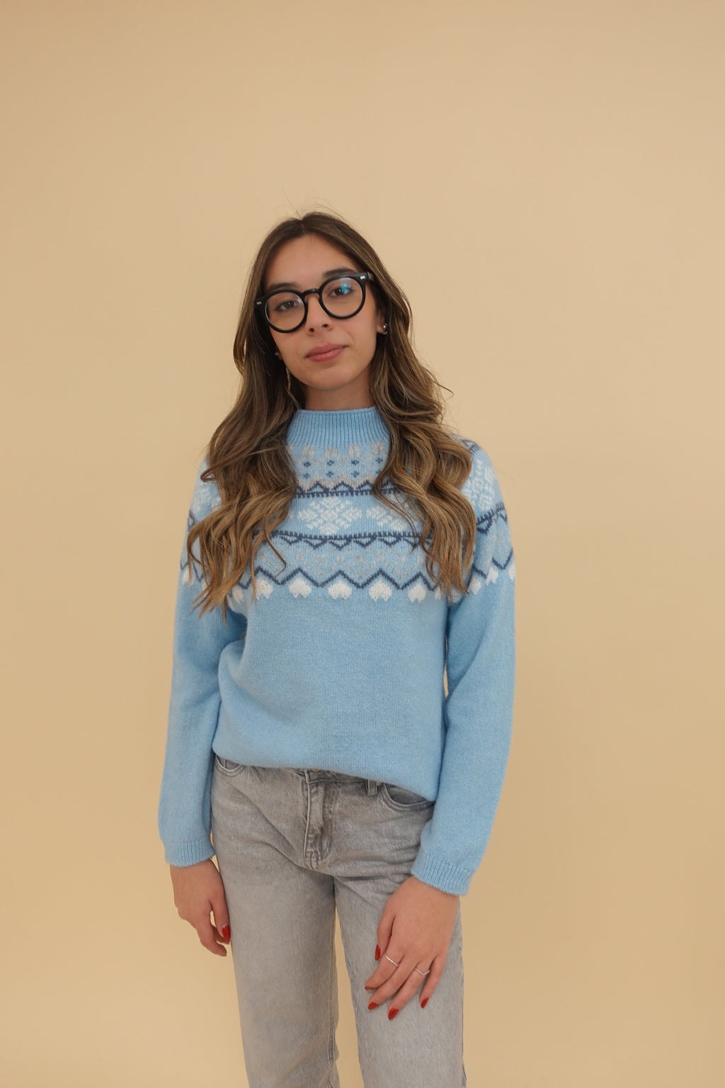Maglione Snow Azzurro