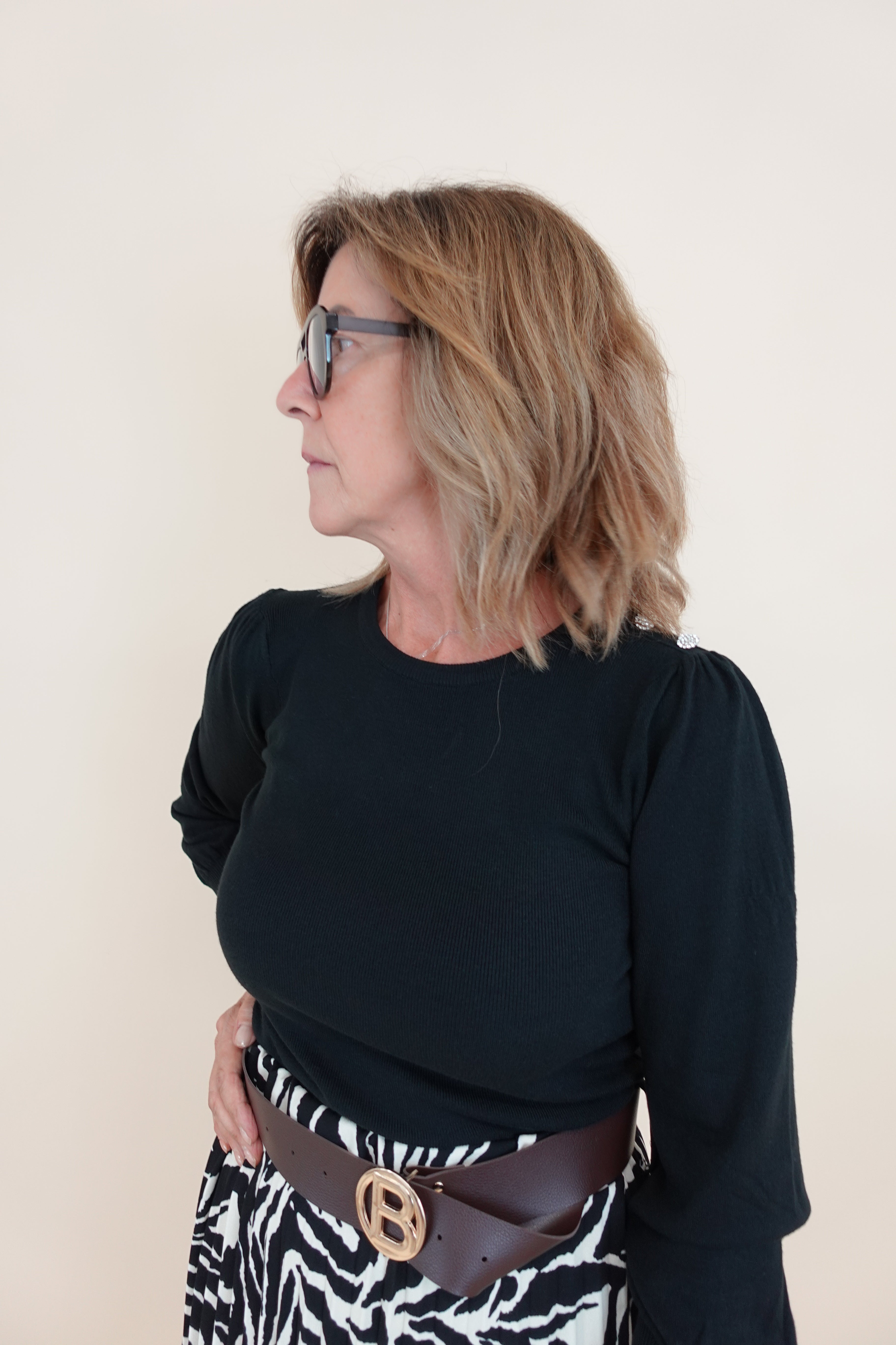 Maglia Sabrina nera