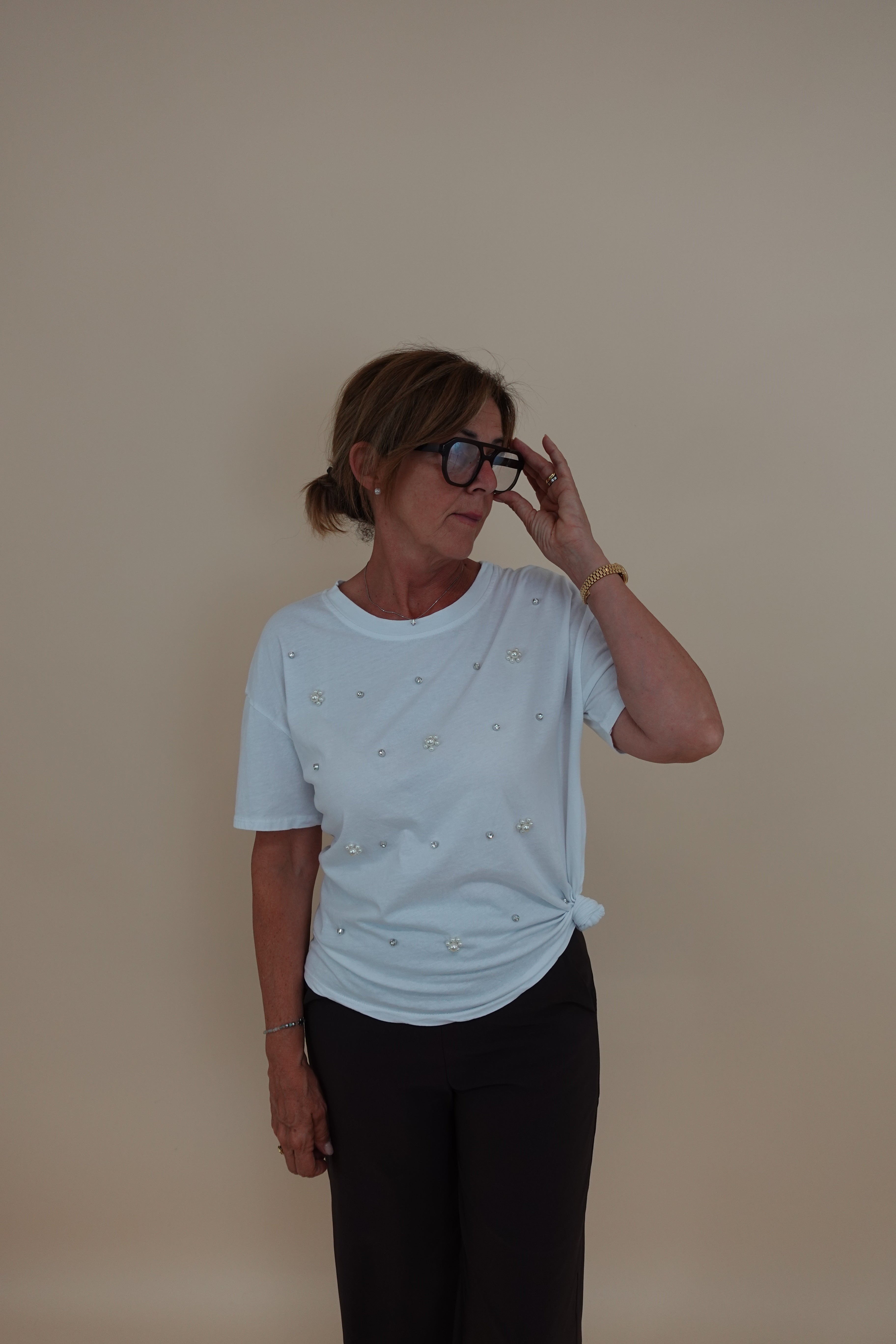 T-shirt Pela Bianca