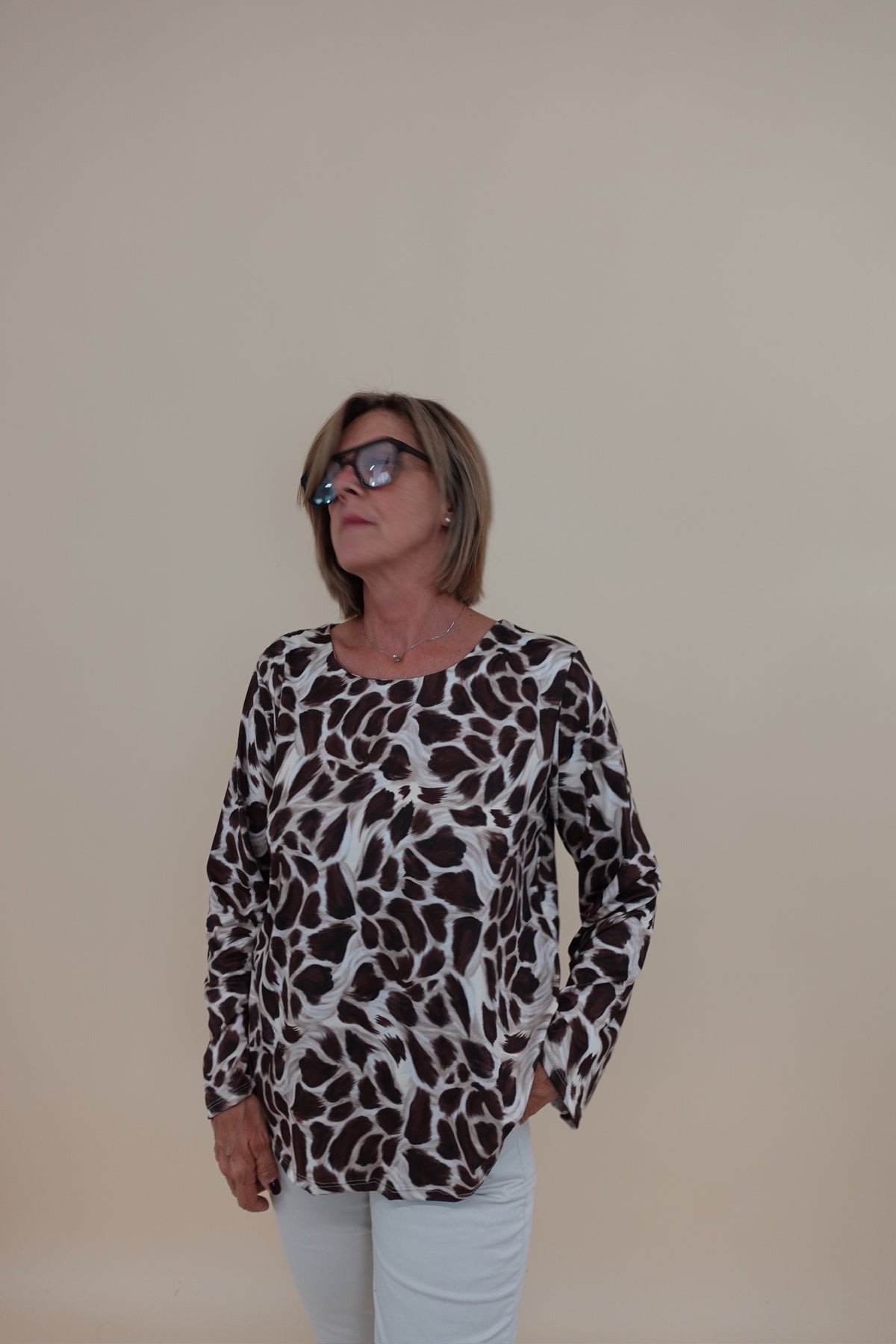 Maglia Lorella Marrone