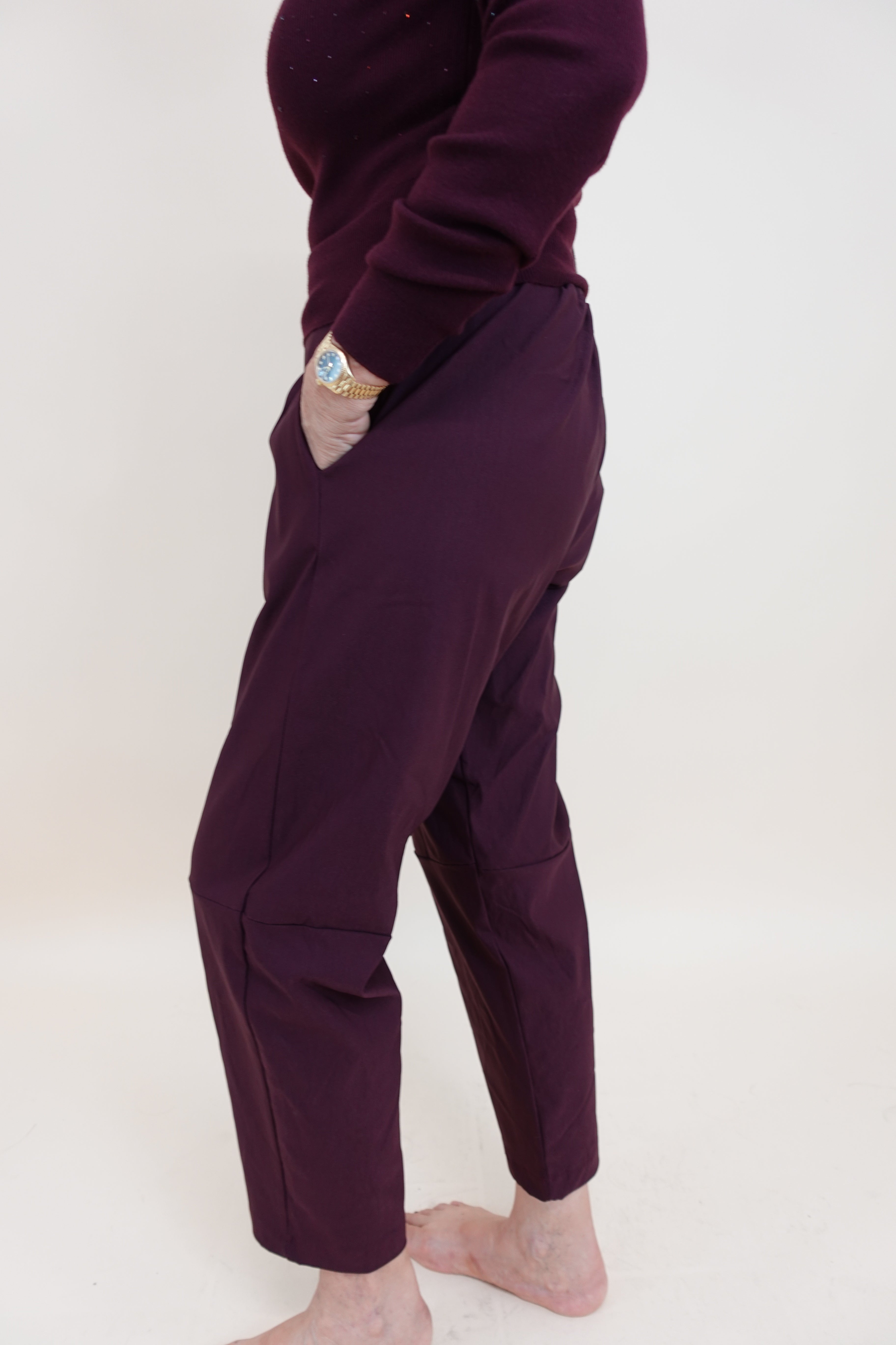 Pantalone caterina bordeaux