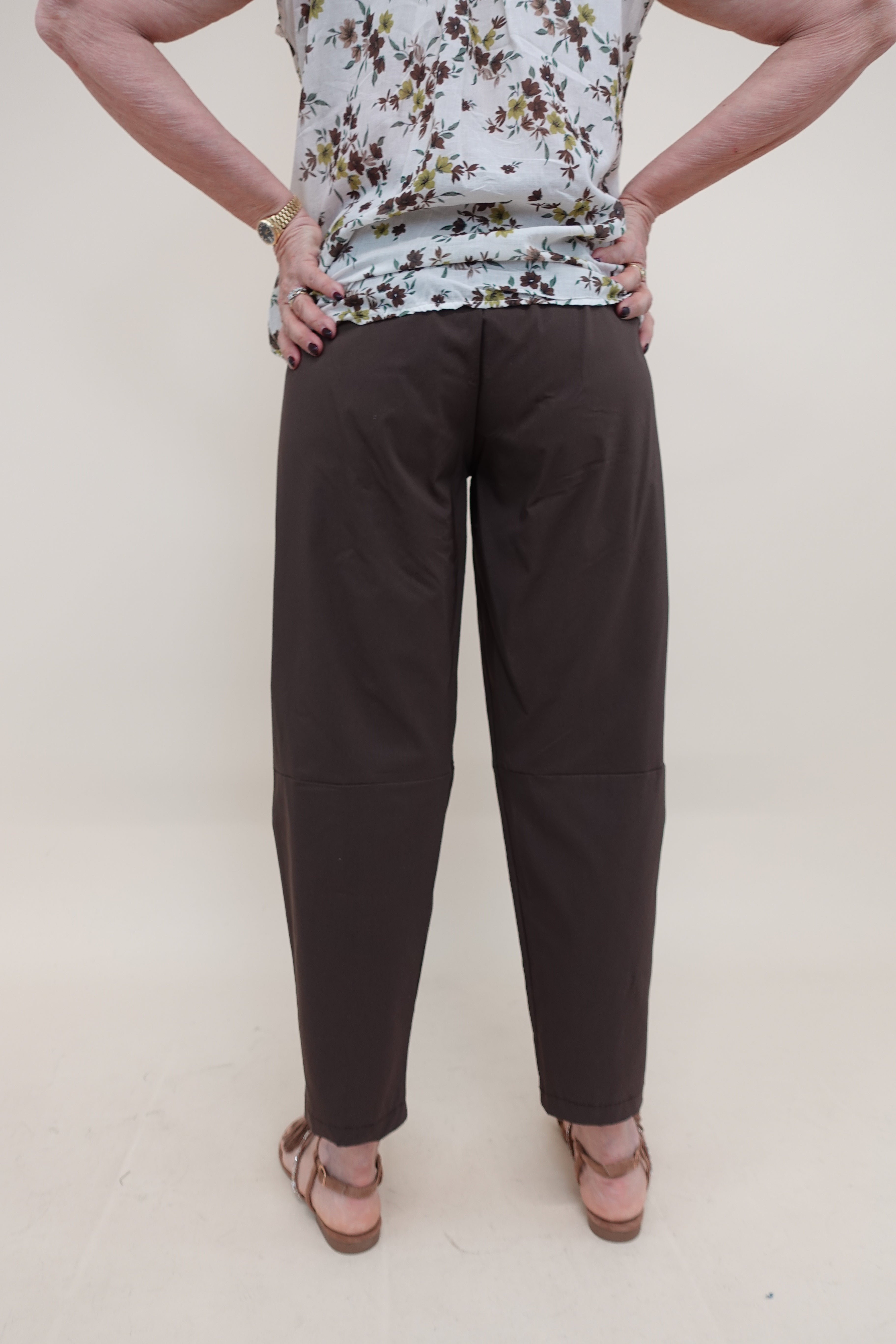 Pantalone Caterina Marrone