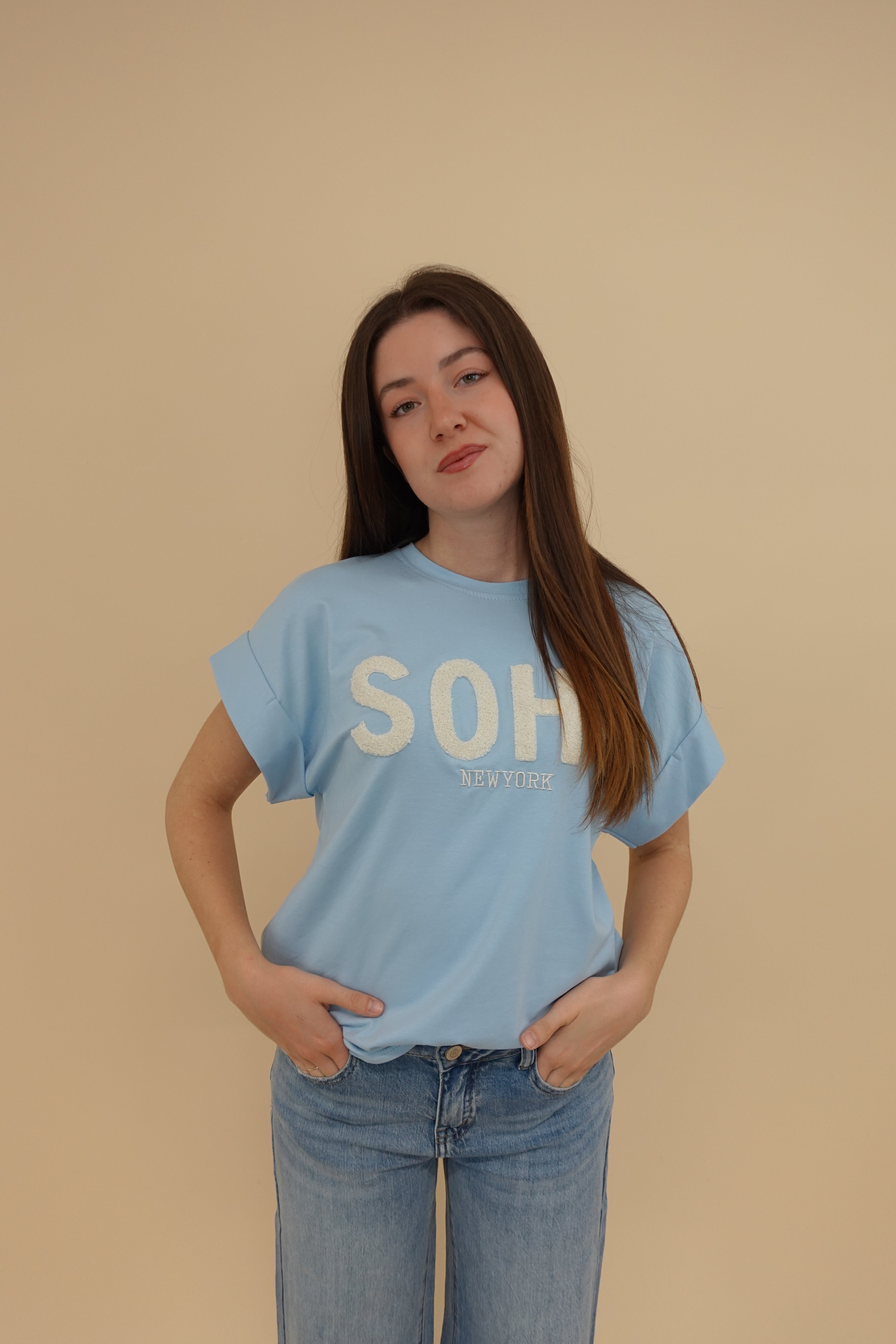T-Shirt Soho Azzurra