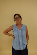 Camicia Ornella Azzurra