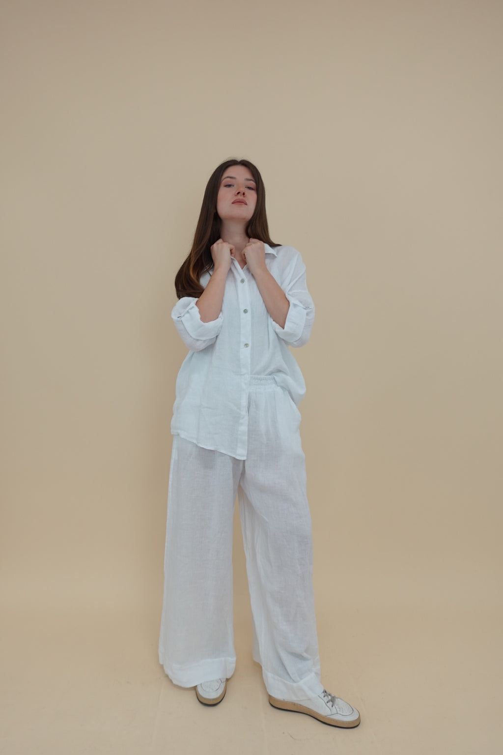 Pantalone Grecia Bianco