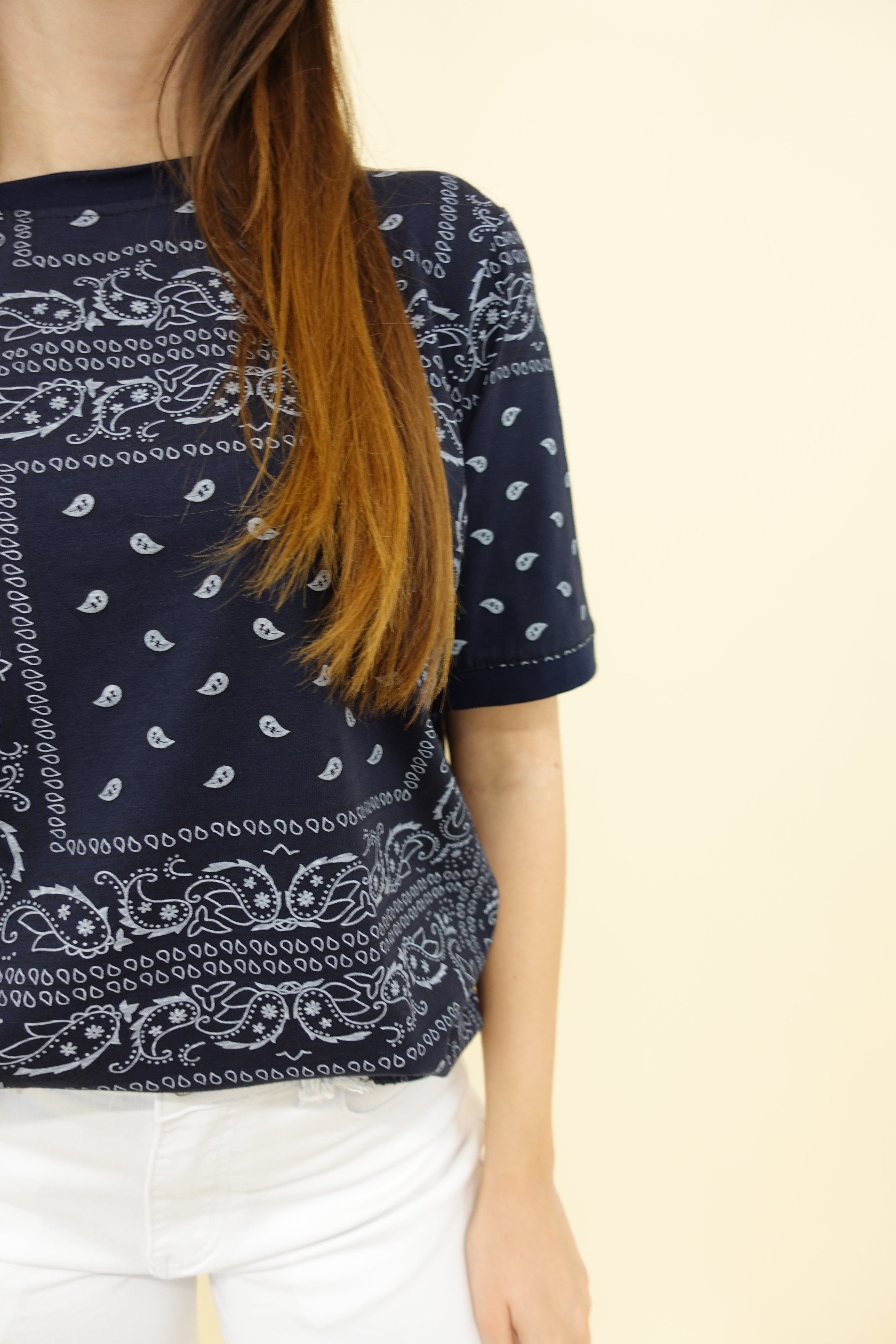 T-shirt Bandana Blu