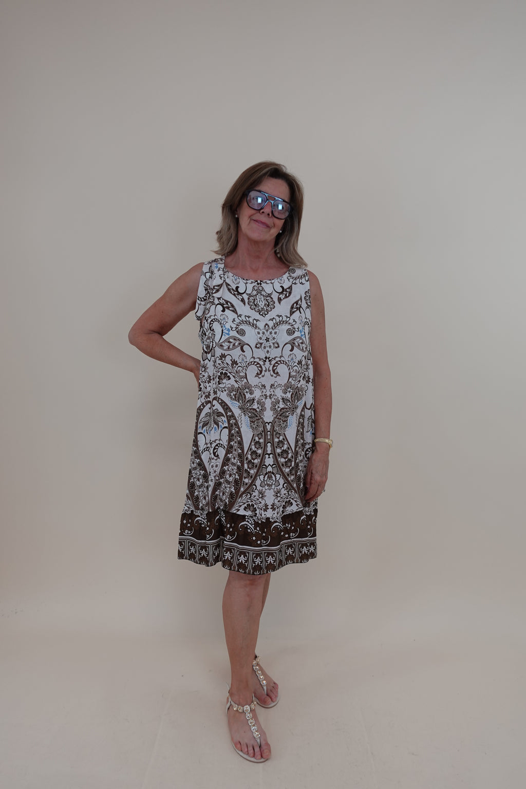 Abito Lorena Marrone