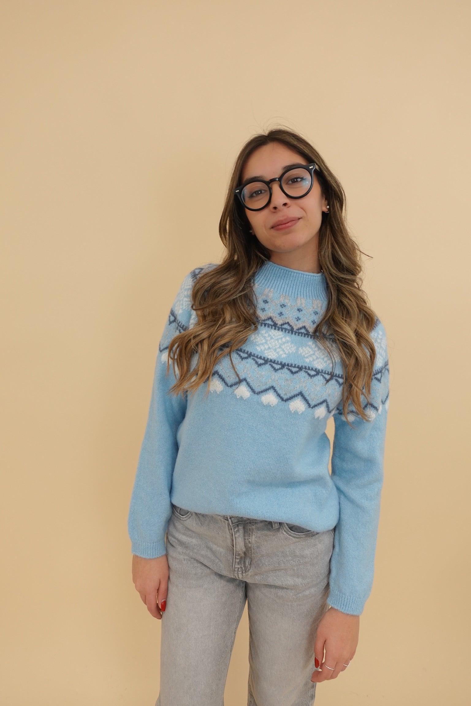 Maglione Snow Azzurro