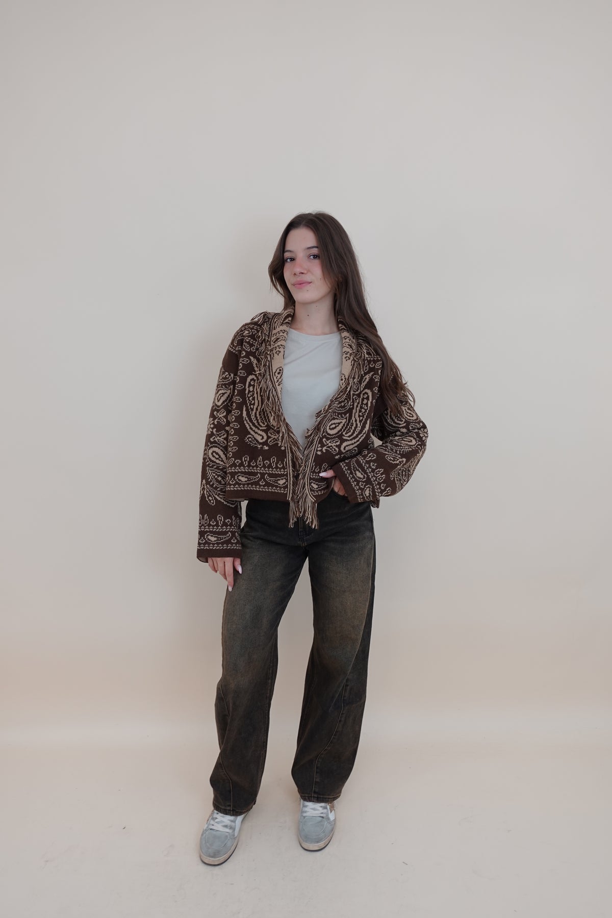 Cardigan Ortisei Marrone