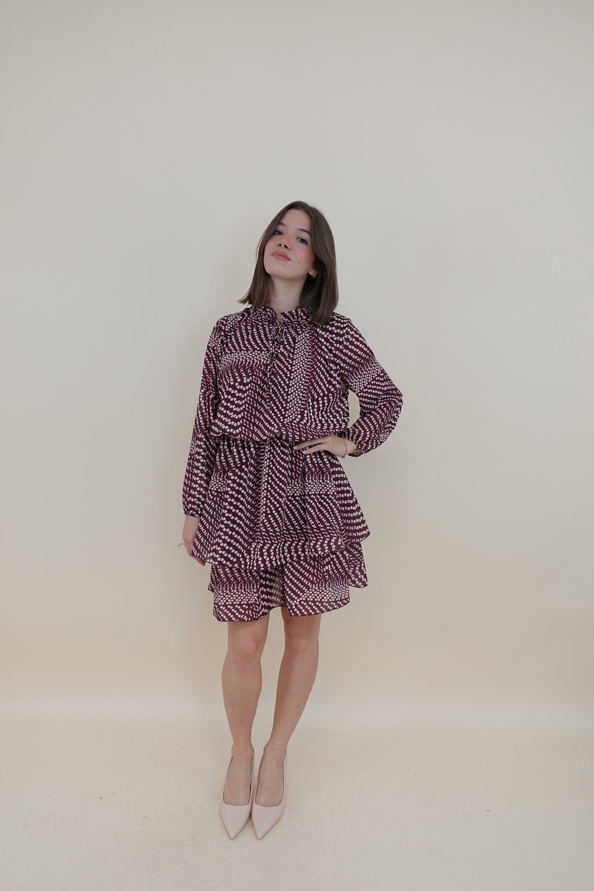 Abito Sonia Bordeaux
