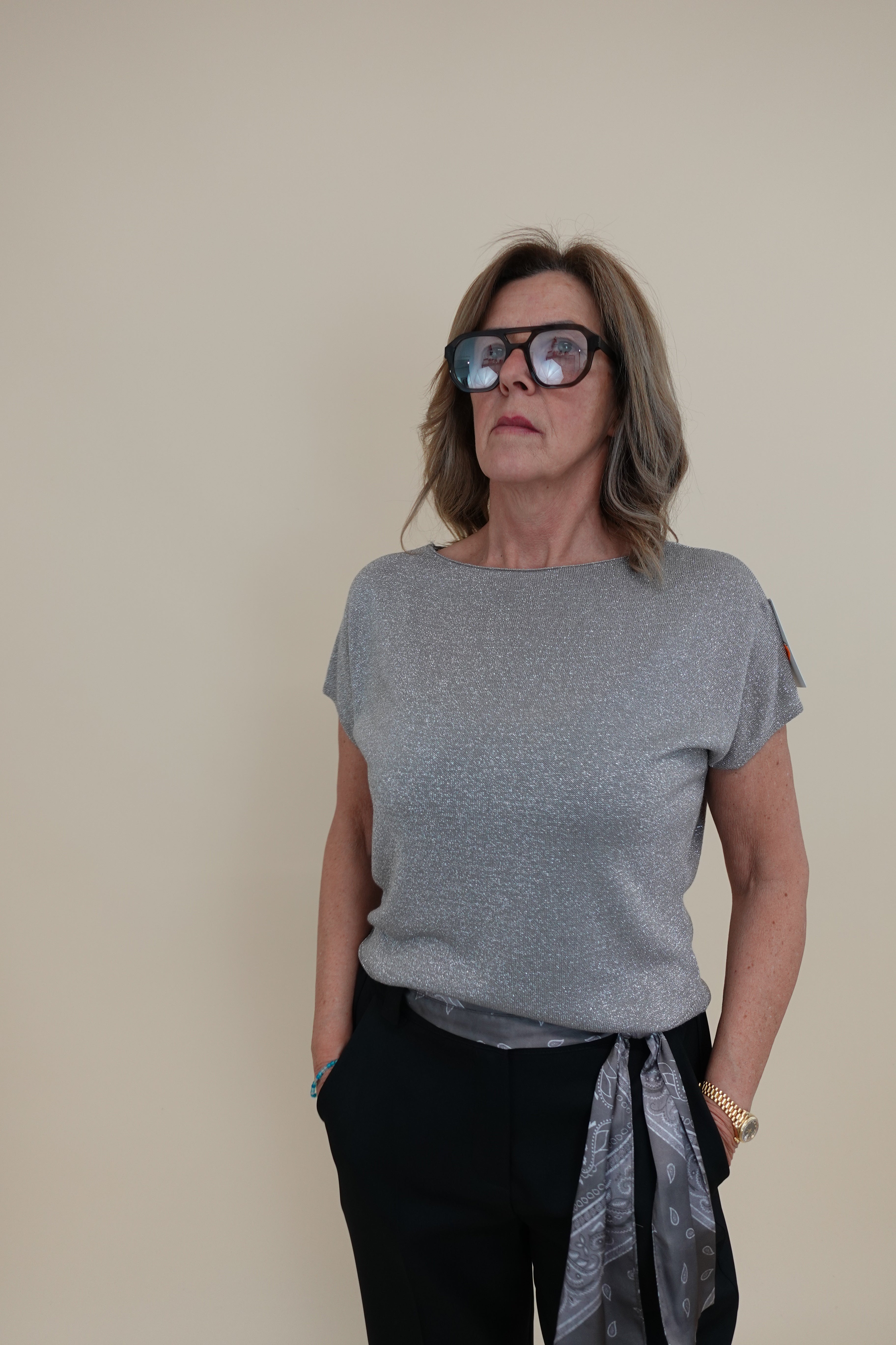 Maglia Lurex Fango