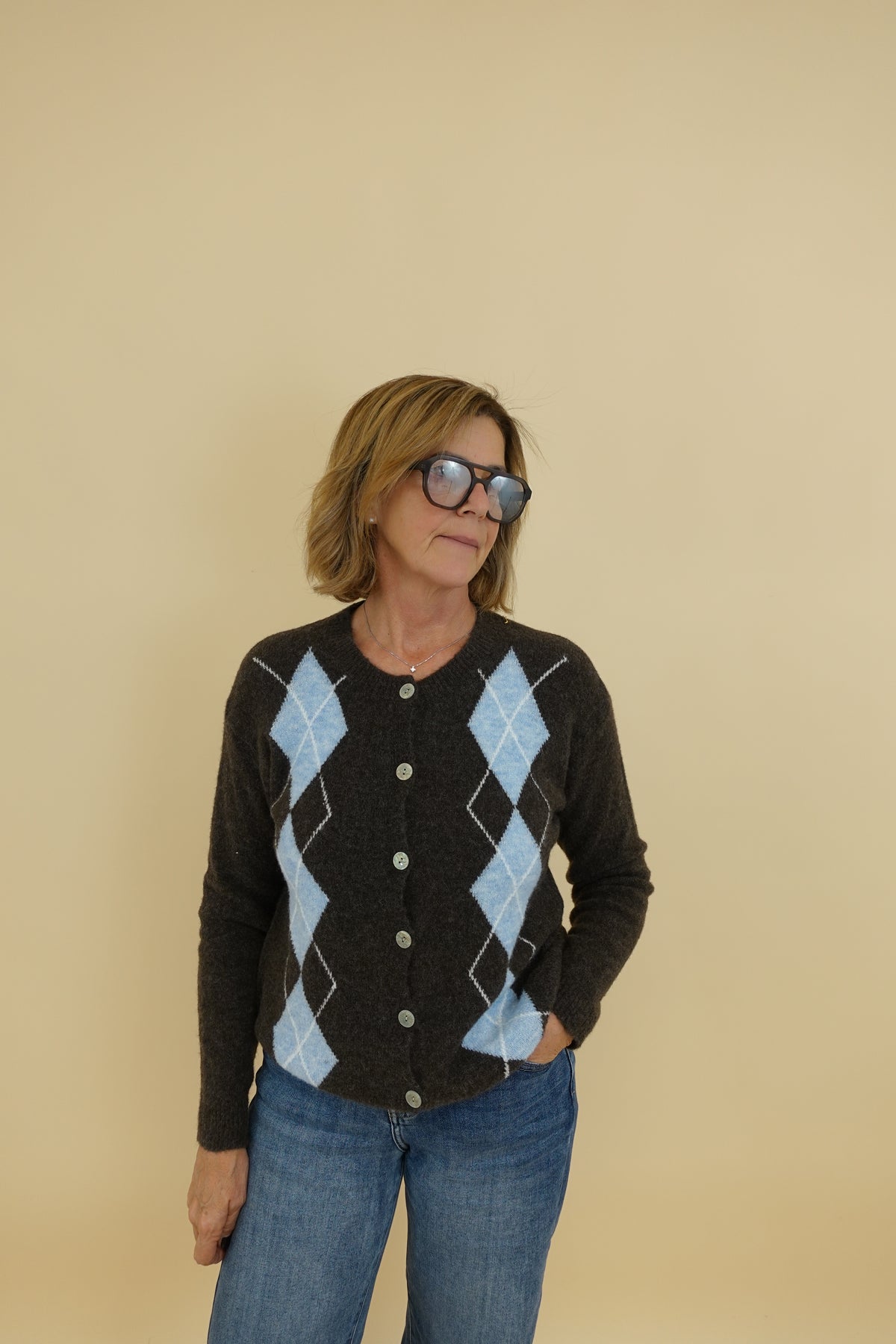 Cardigan Blend Marrone