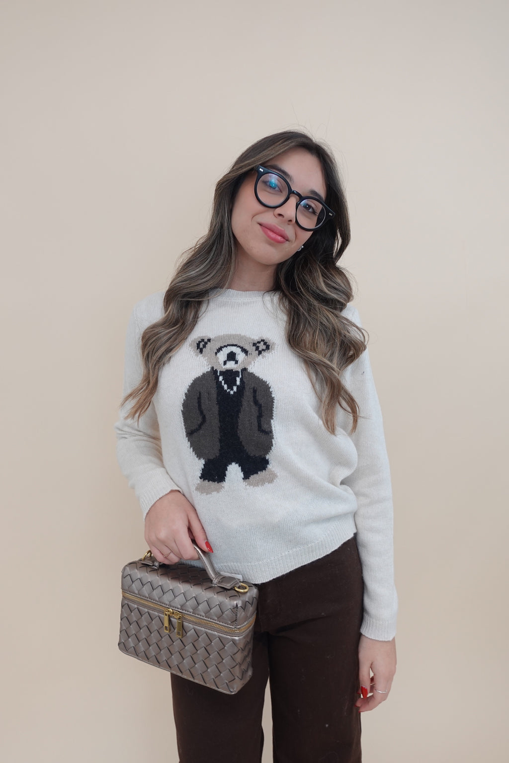 Maglione Blend Beige