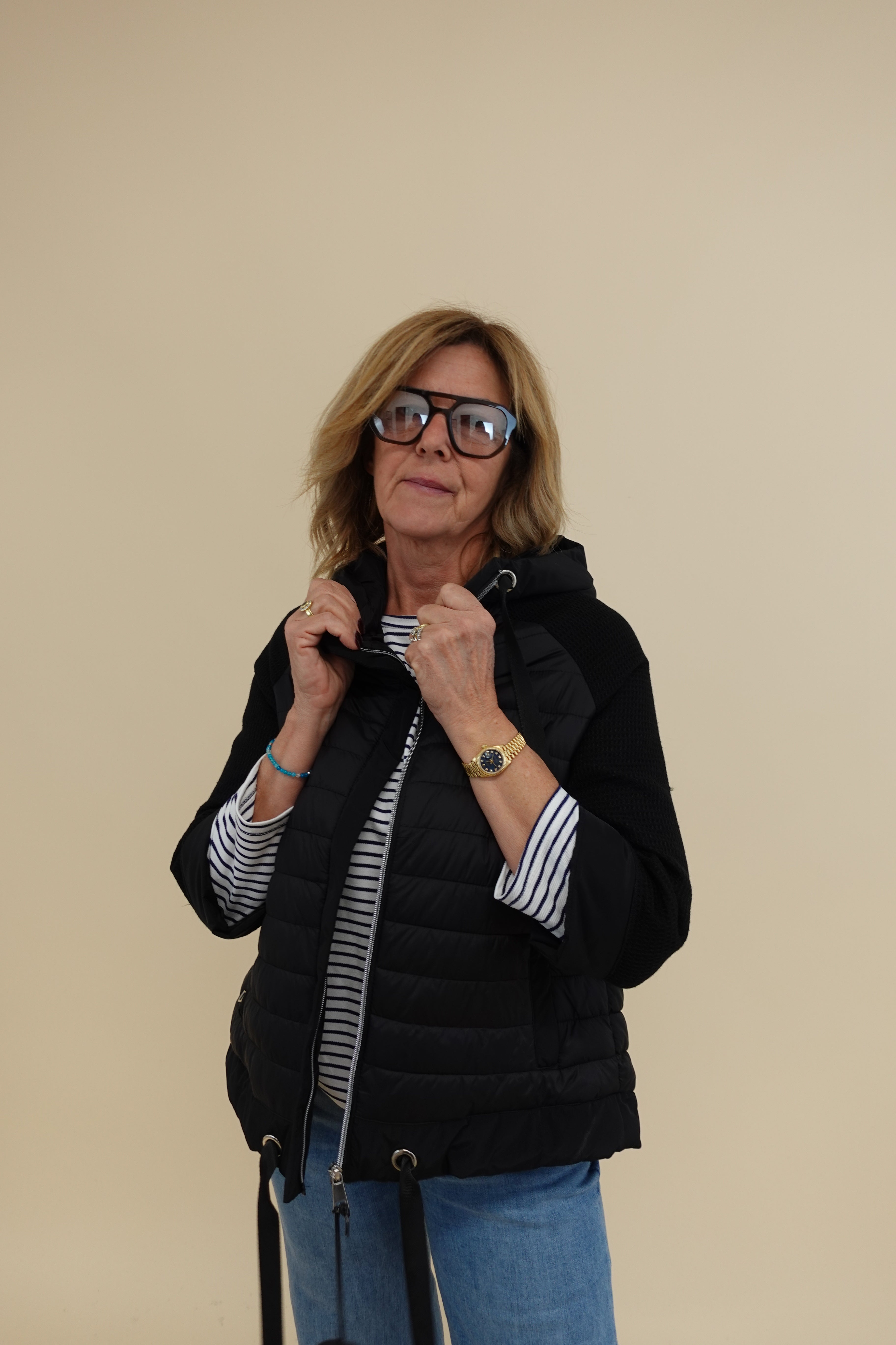 Piumino Giovanna Nero