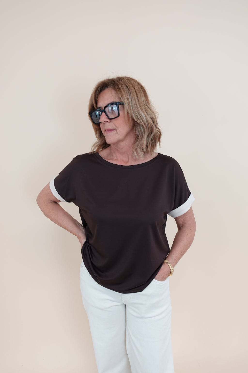 Maglia Veronica Marrone