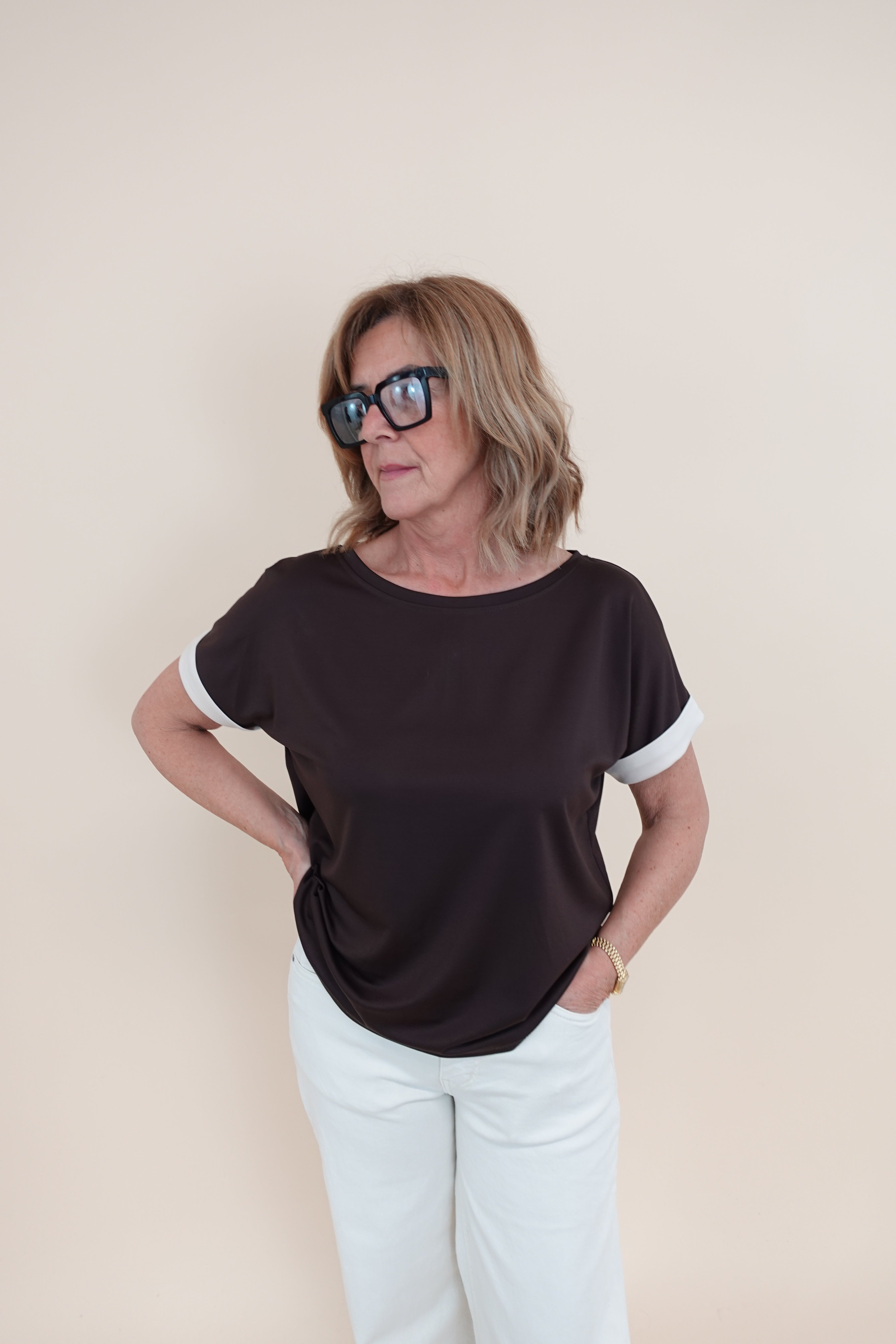 Maglia Veronica Marrone