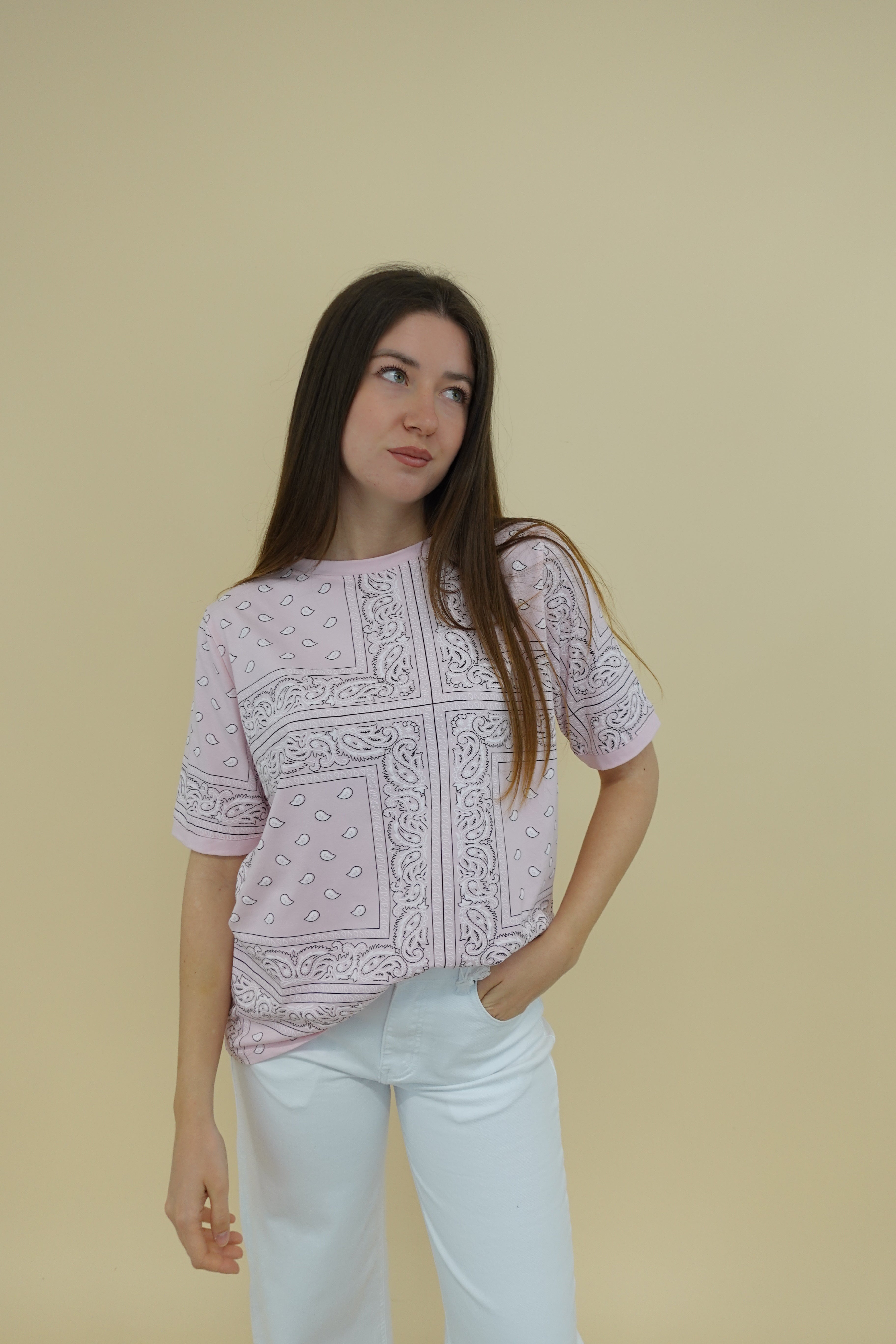 T-shirt Bandana Rosa