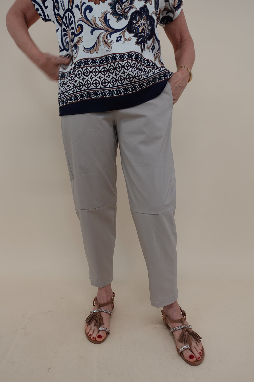 Pantalone Caterina Beige