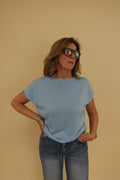 Maglia Lurex Azzurra