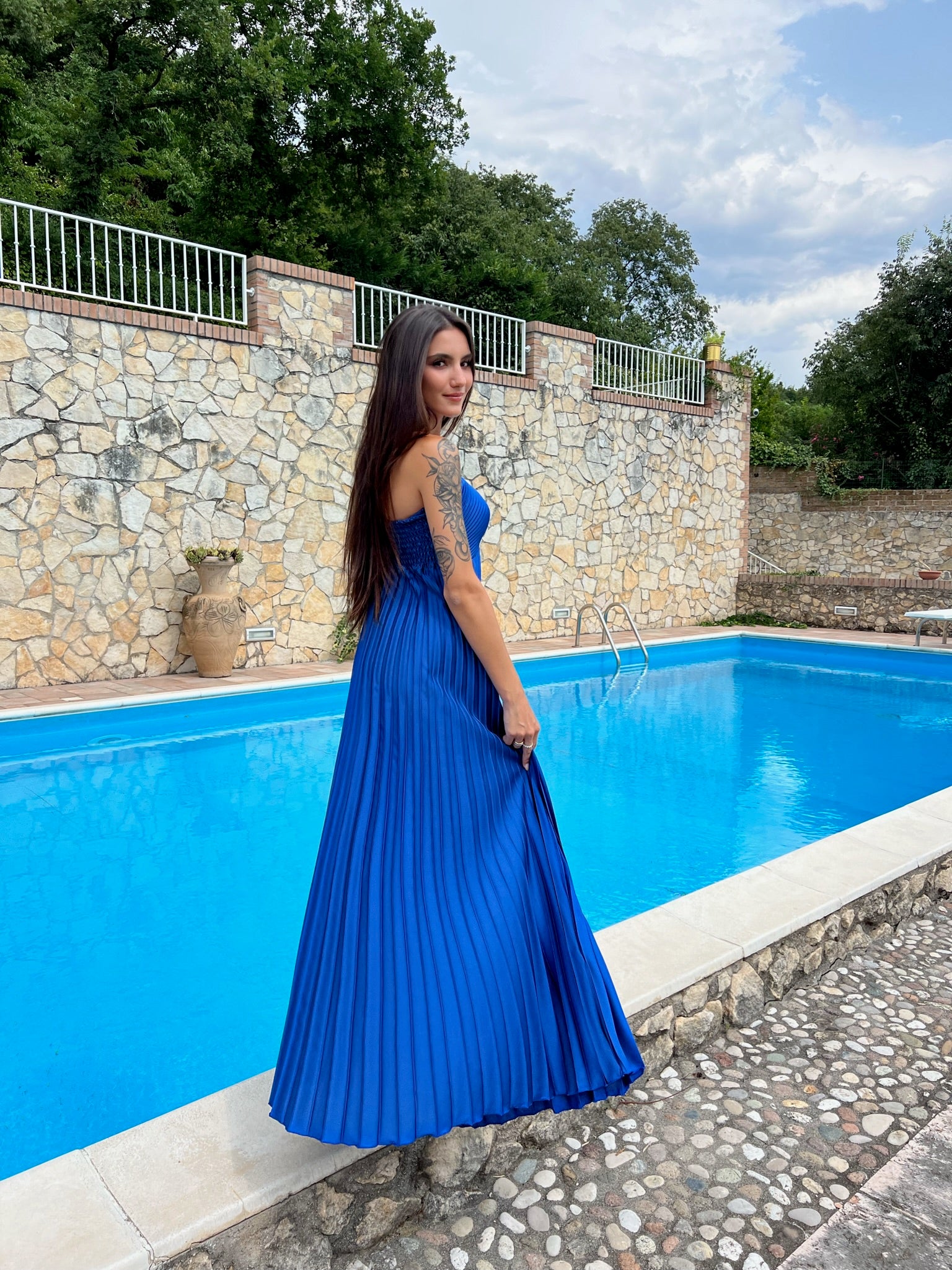 Abito Valentina Blu