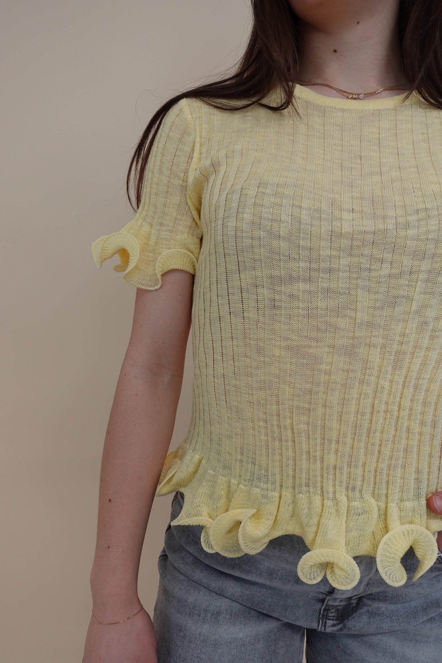 Maglia Chic Giallo