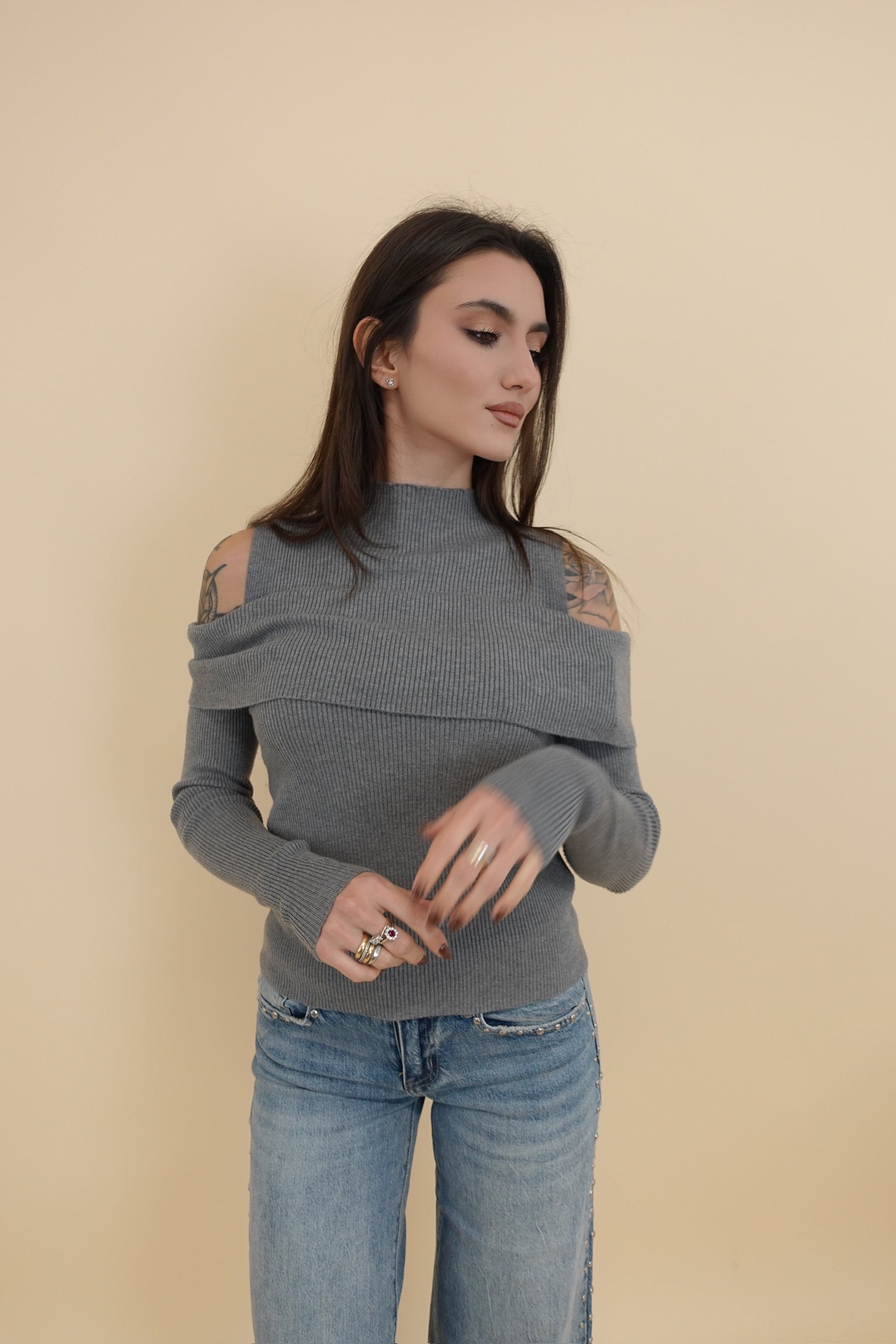 Maglione Antonella Grigio