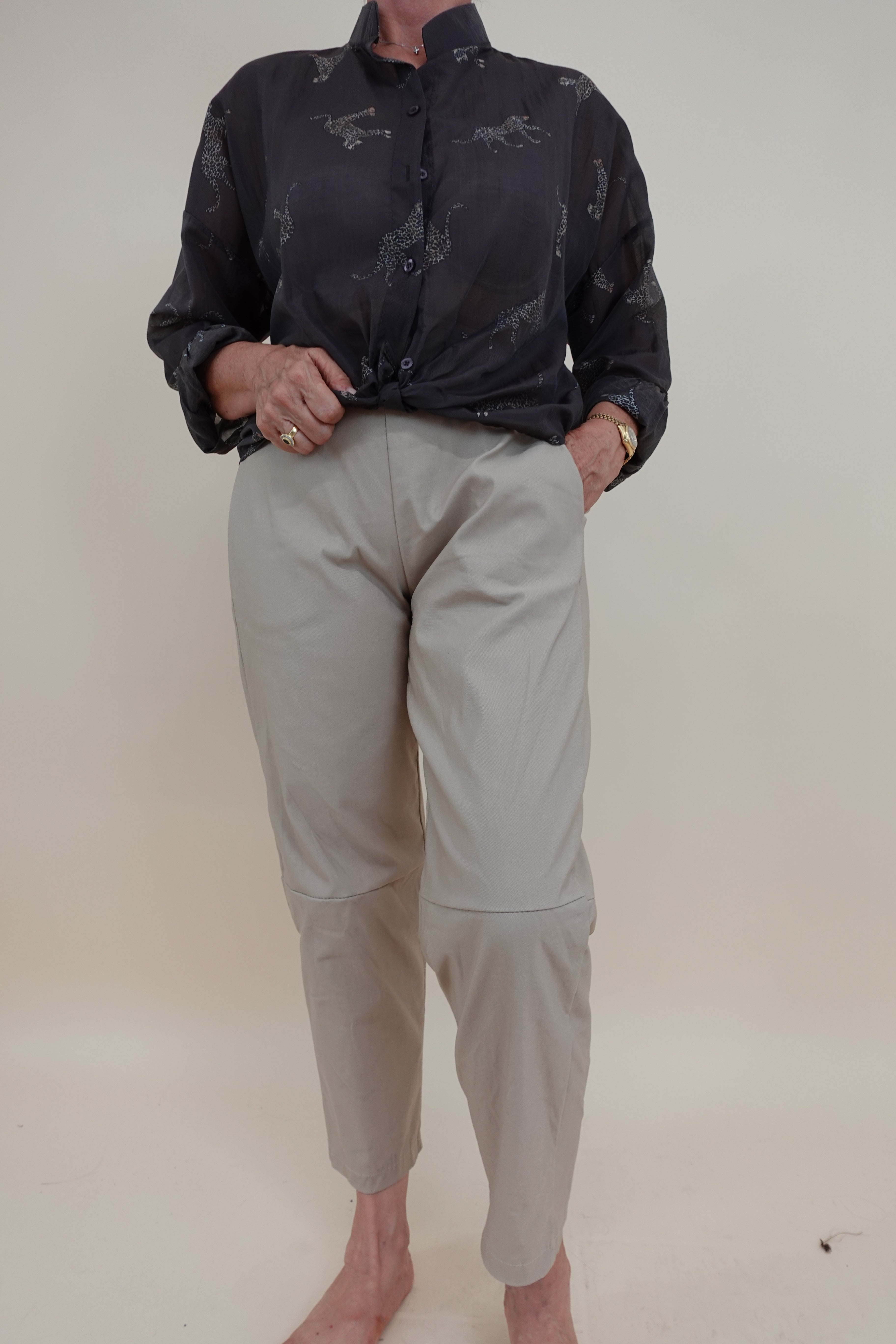Pantalone caterina beige
