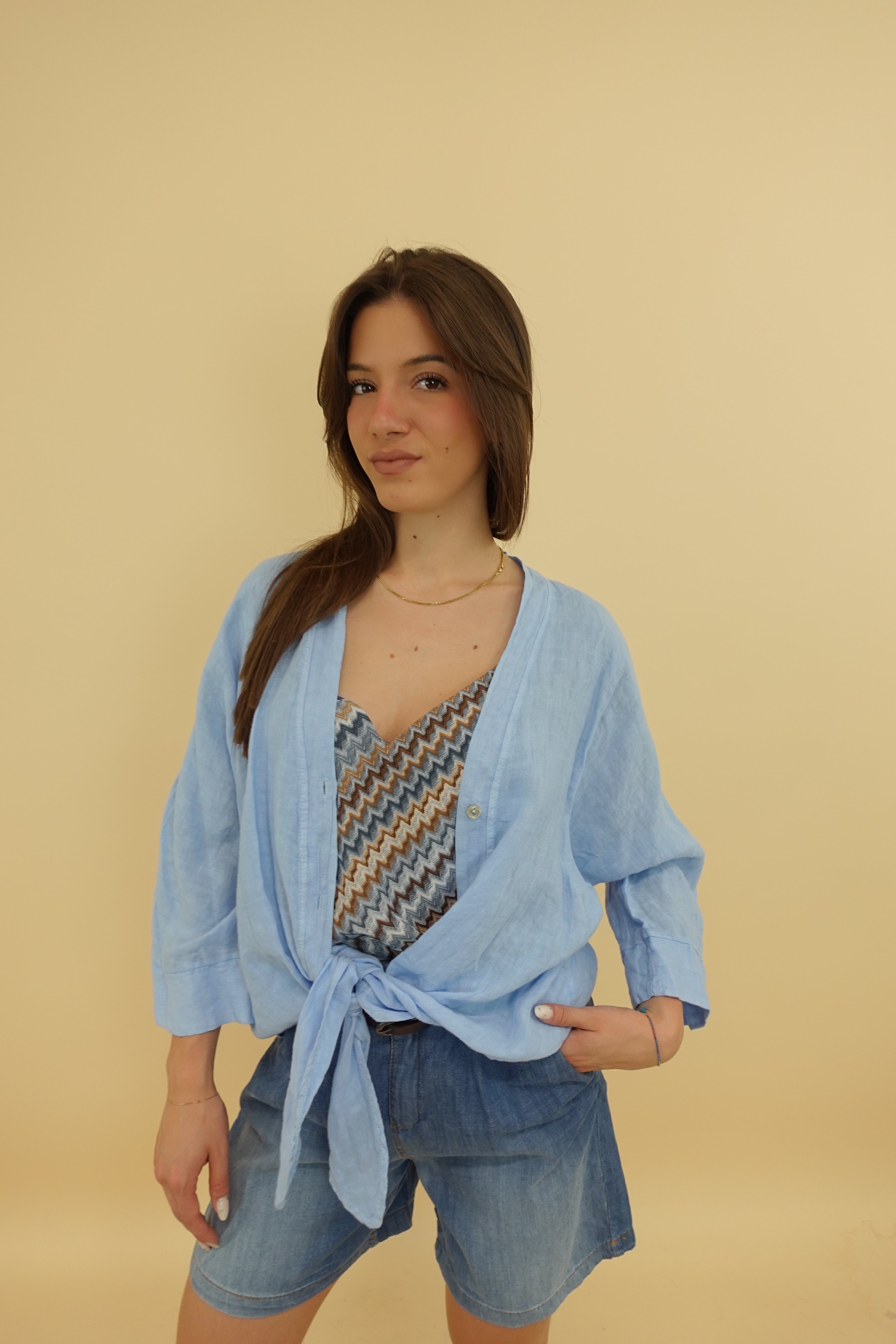 Camicia Corsica Azzurra