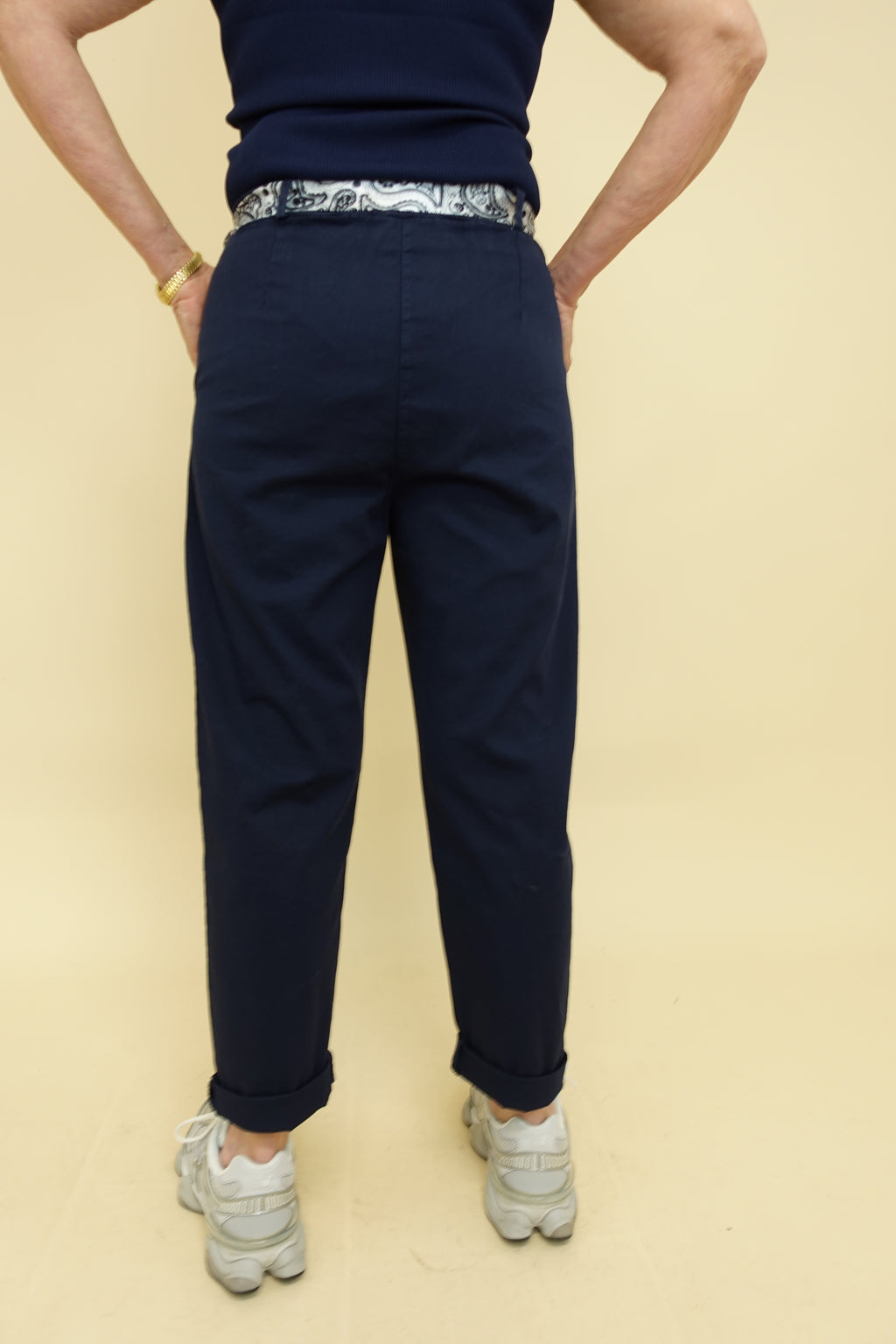 Pantalone London Blu