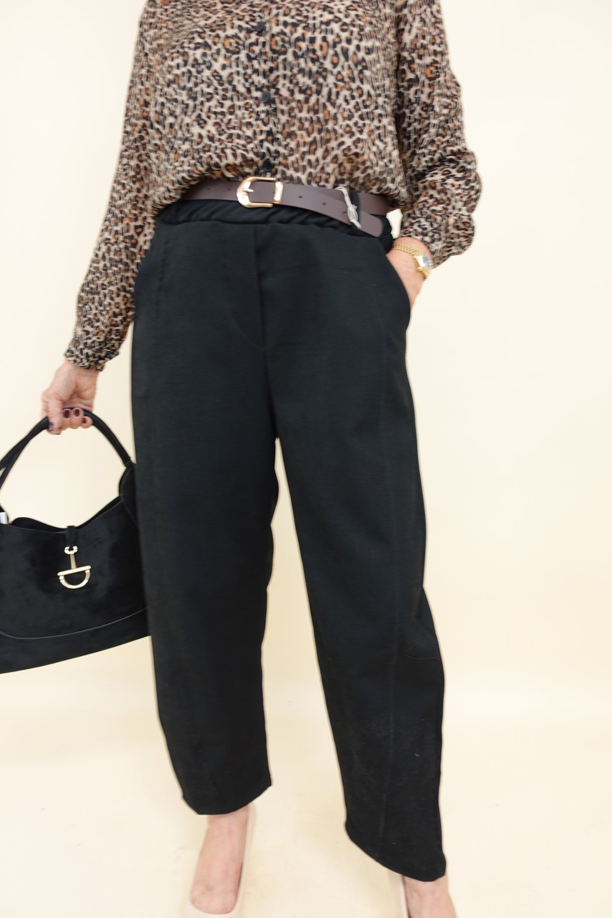 Pantalone Erika Nero