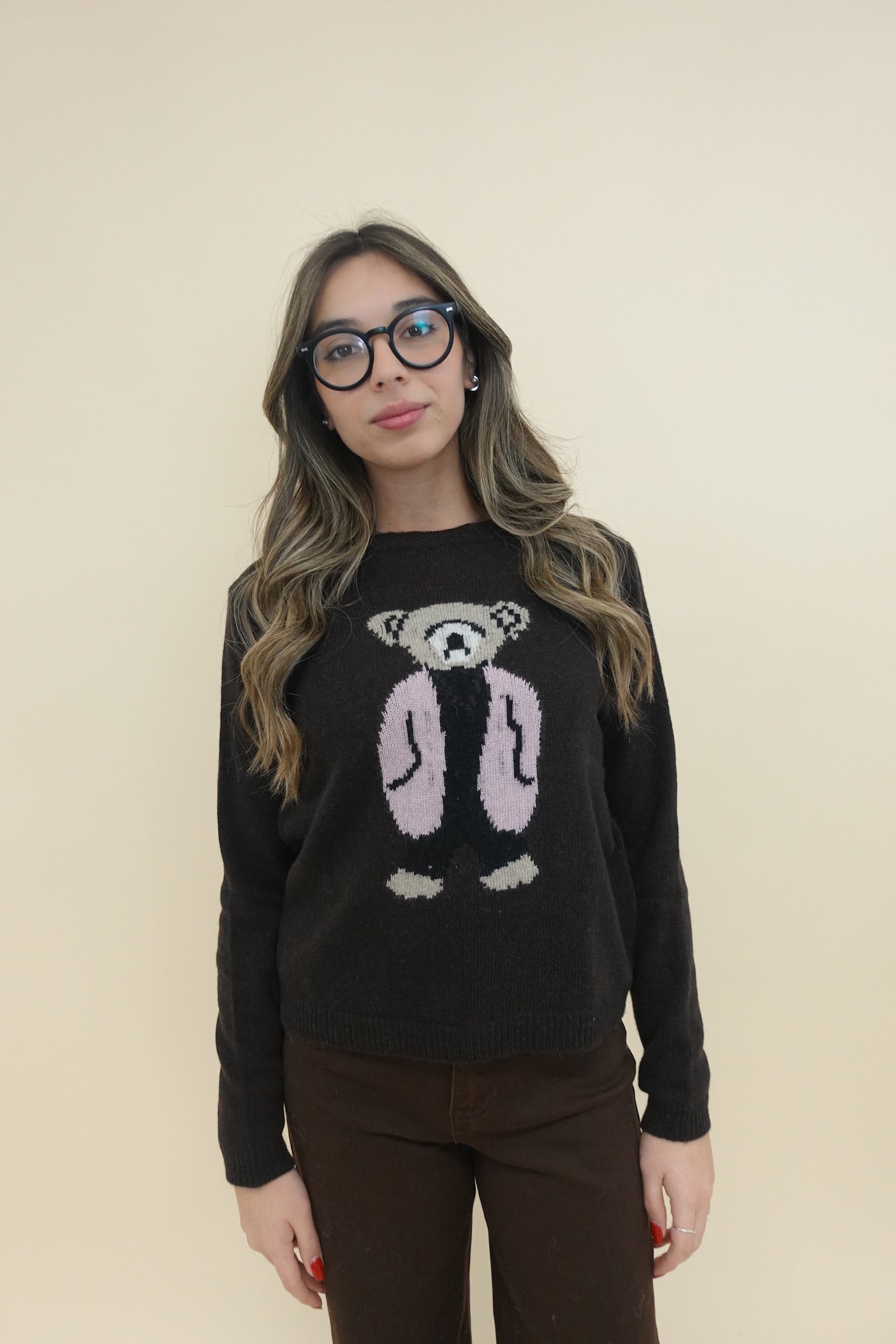 Maglione Blend Marrone