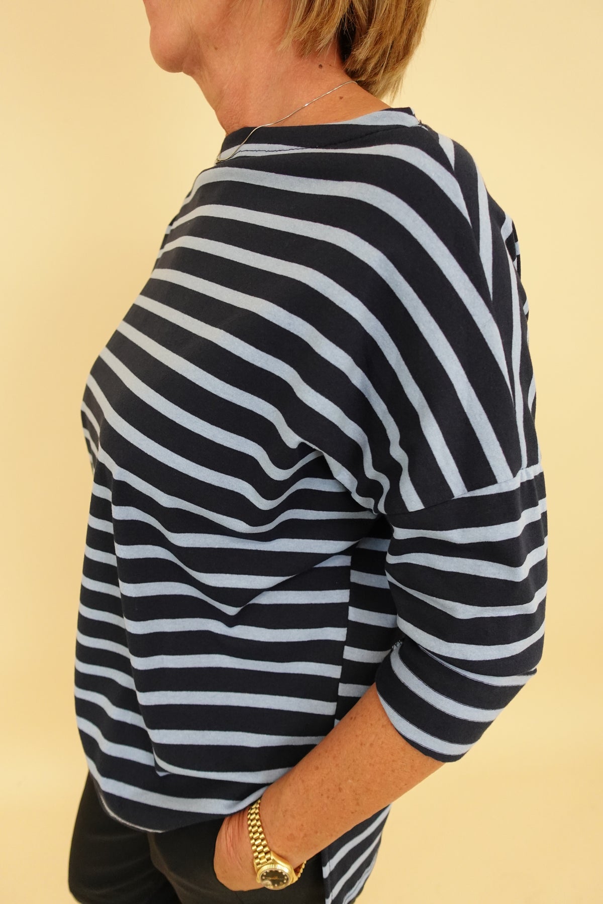 Maglia Line Over Blu