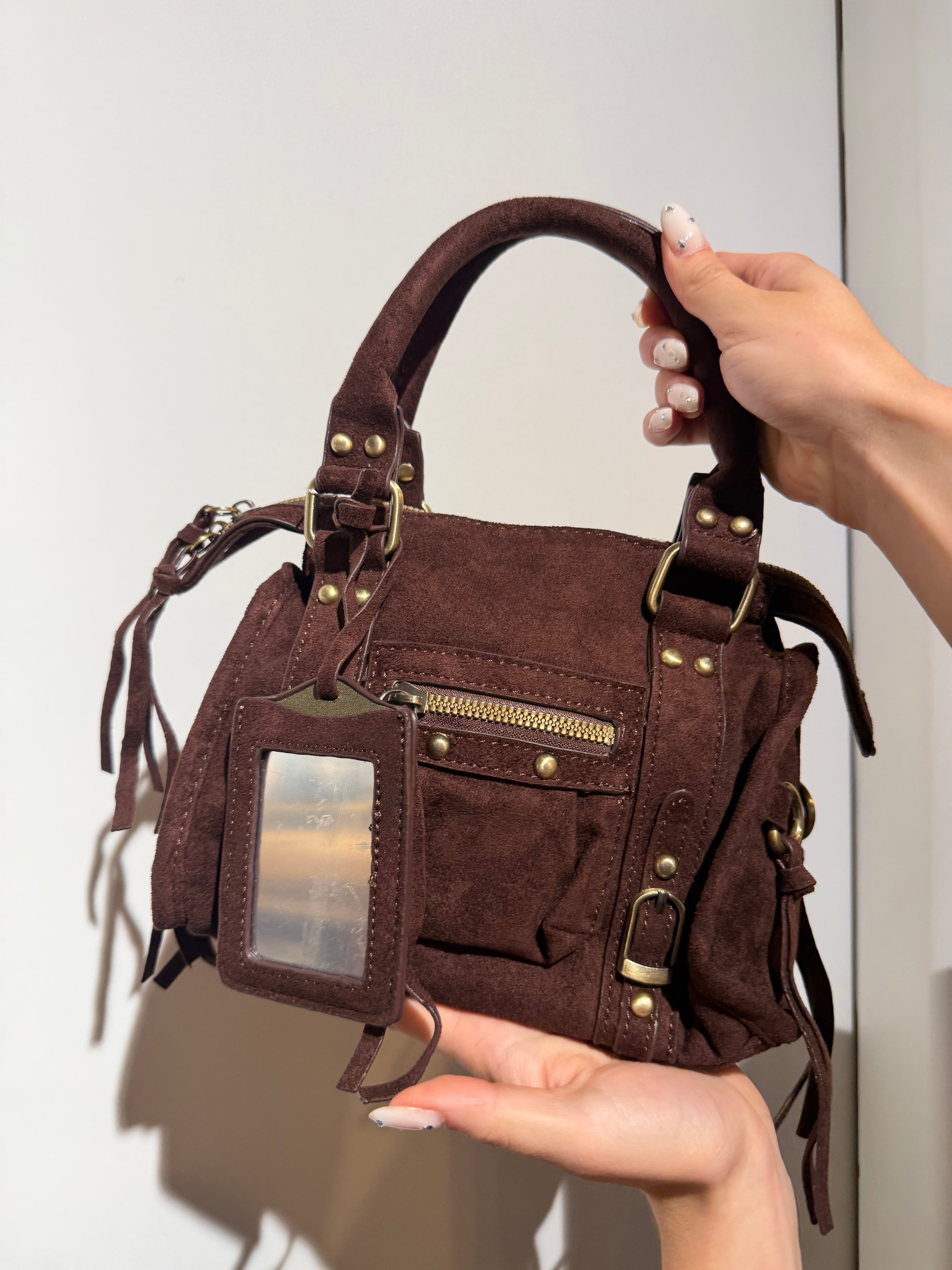Borsa City Marrone