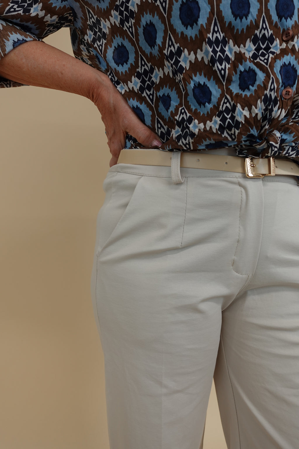 Pantalone Style Beige