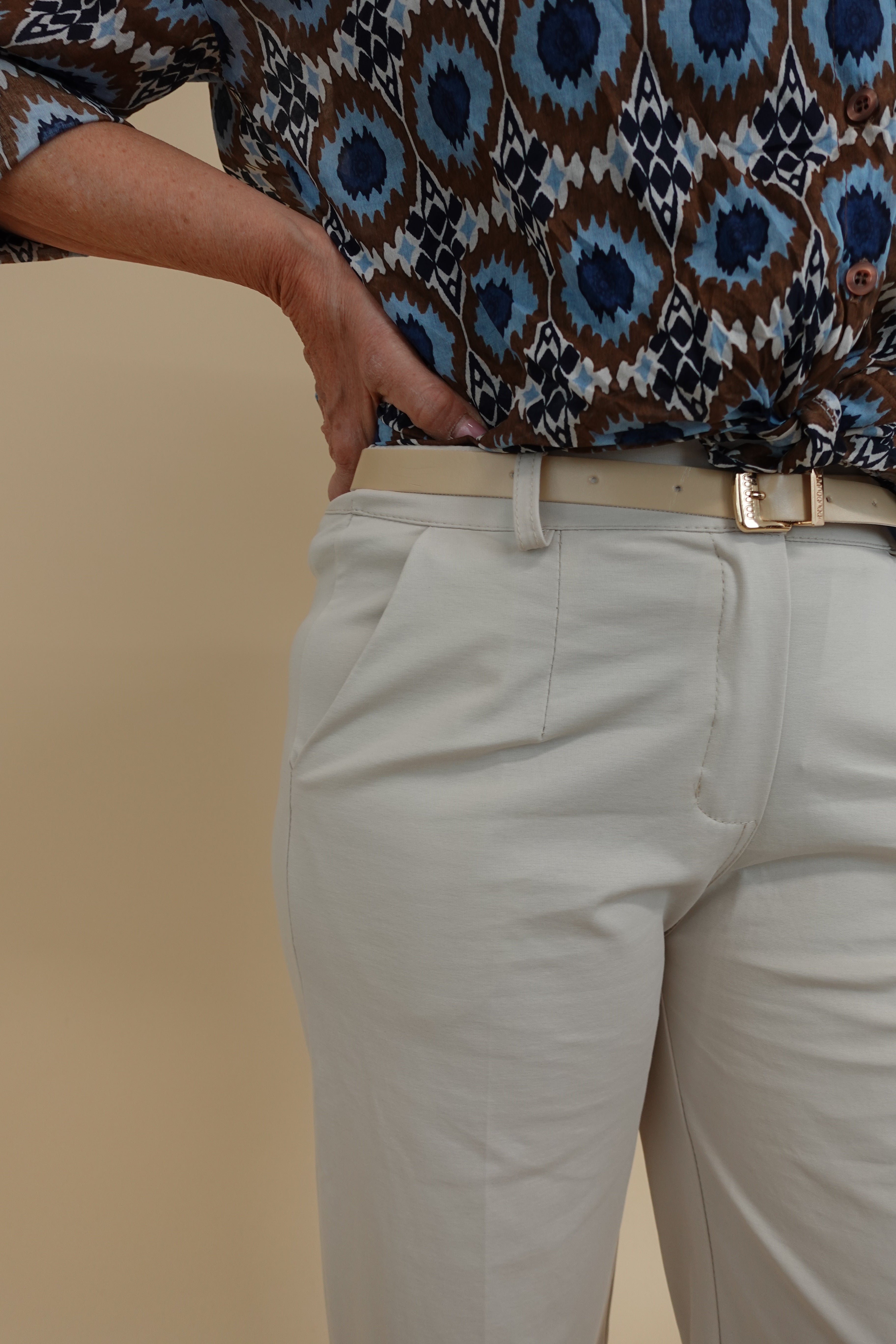 Pantalone Style Beige