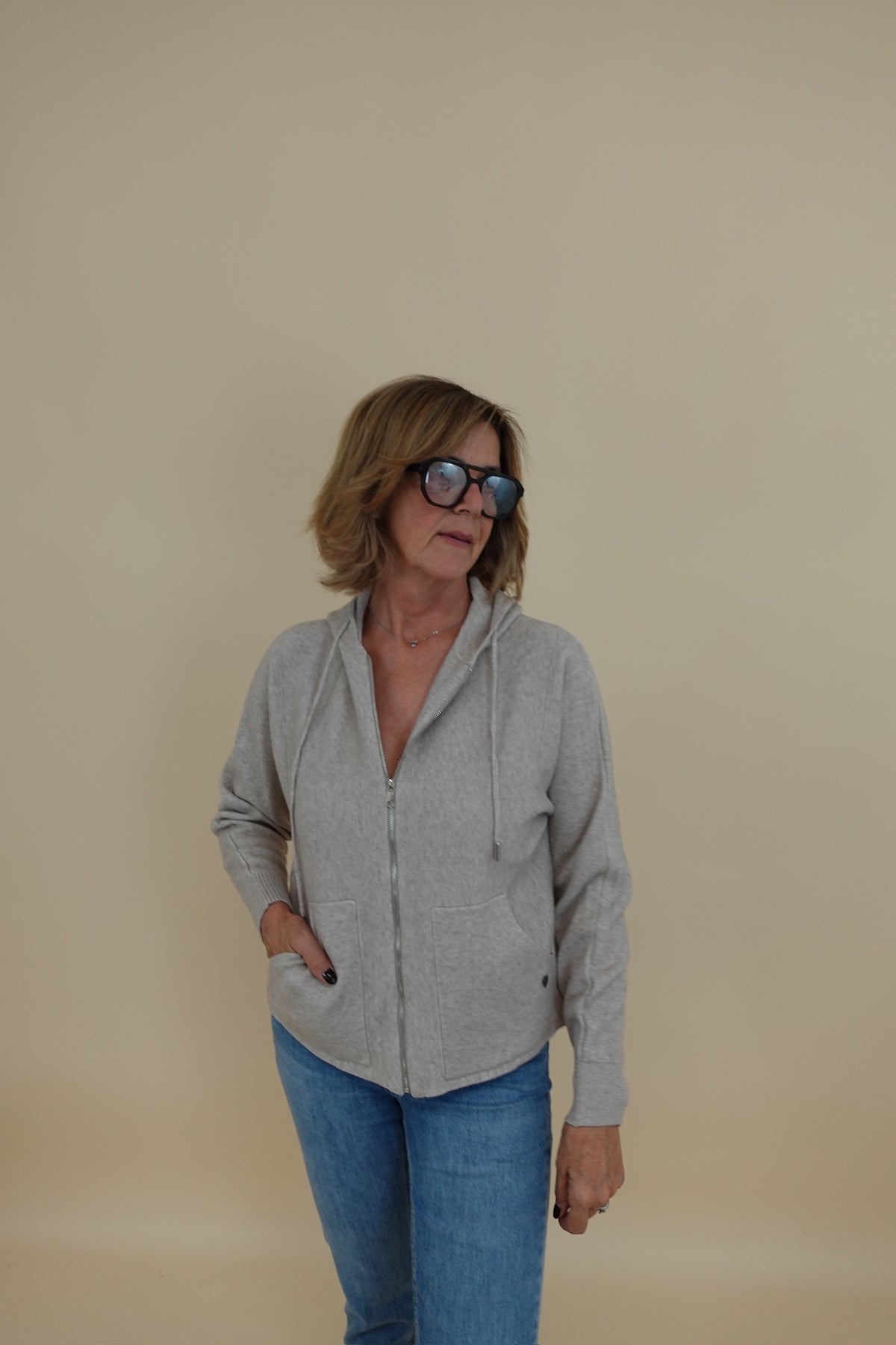 Felpa Alfa Beige