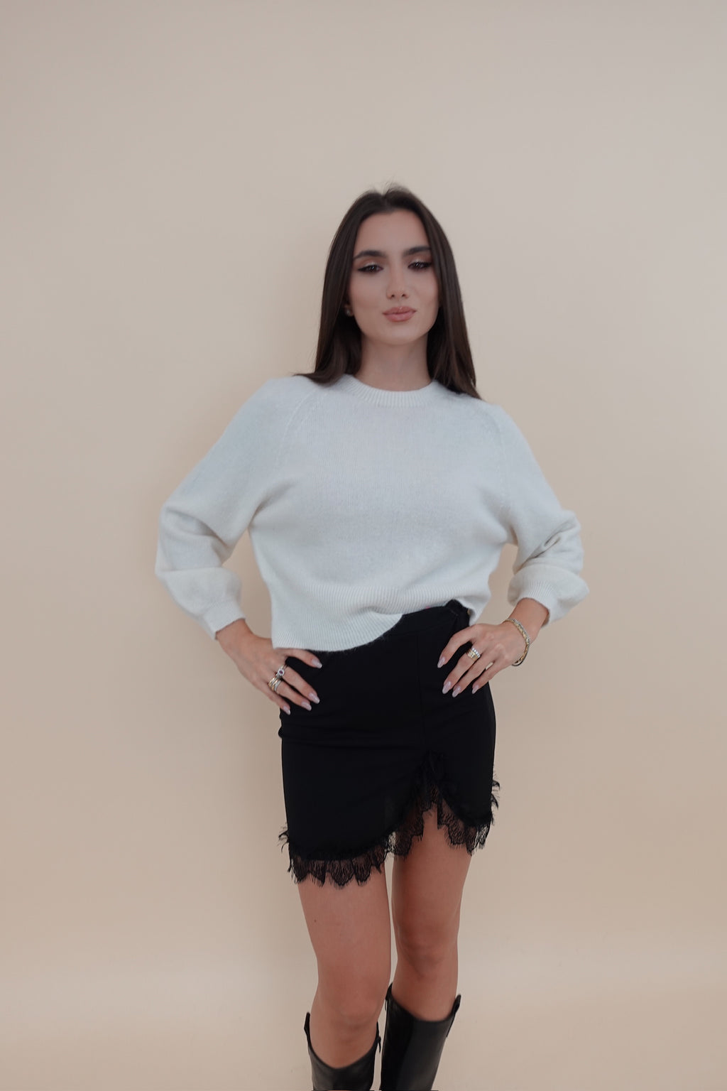 Maglione Vanessa Bianco