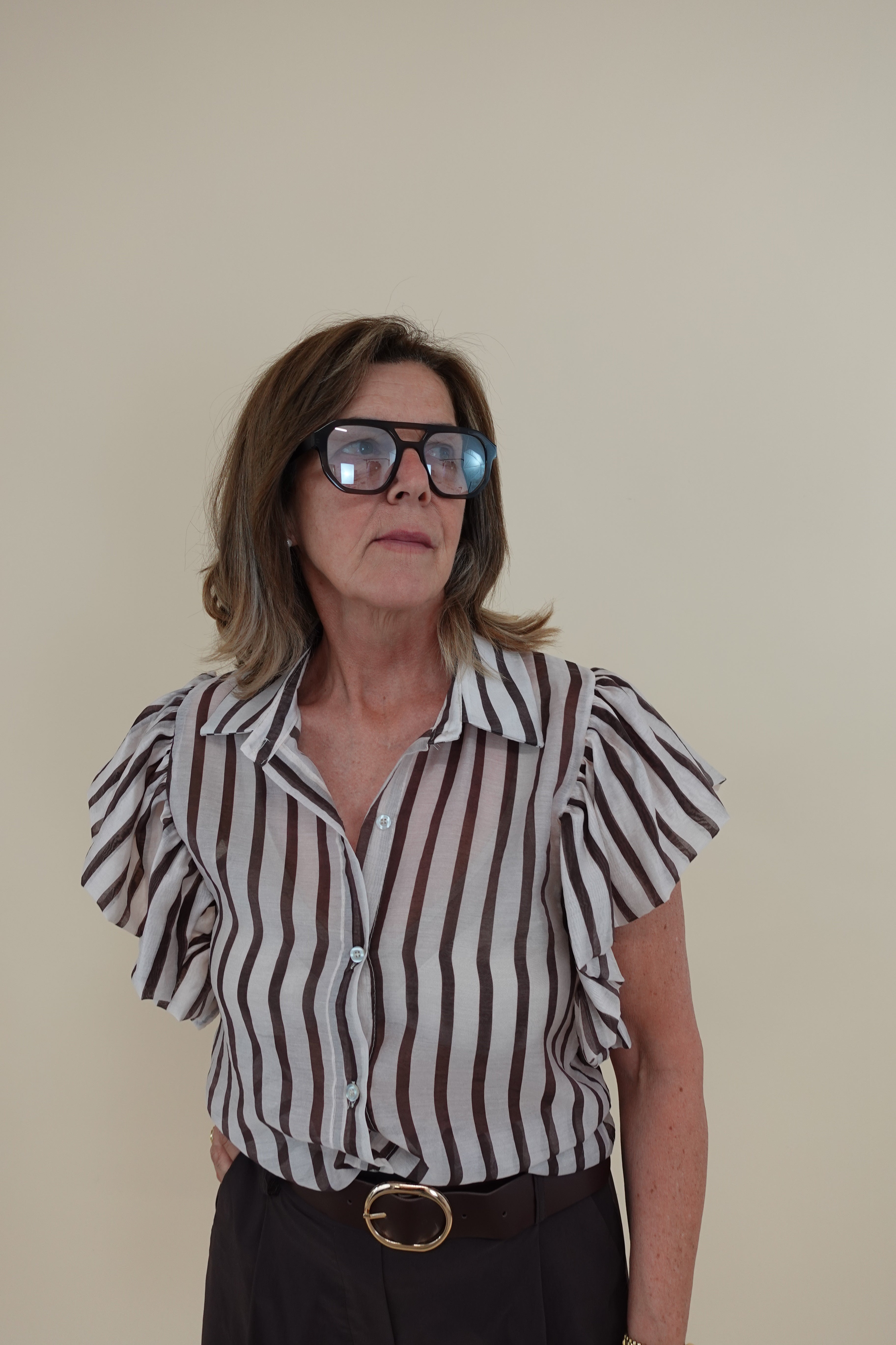 Camicia Line Beige