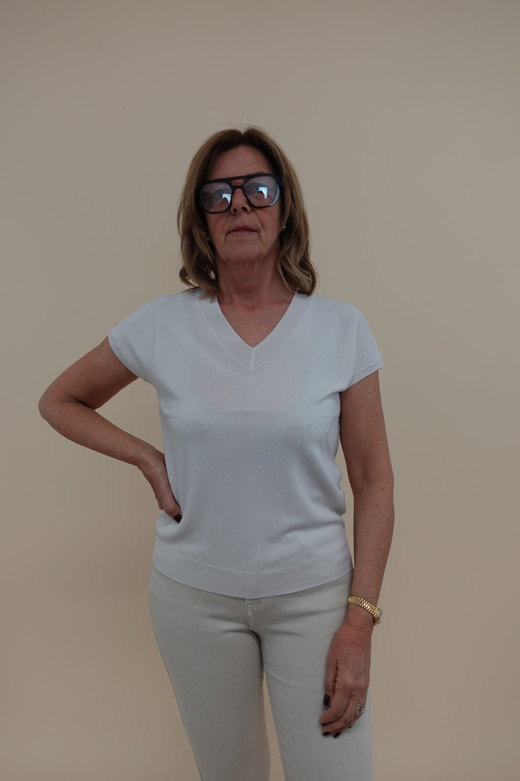 Maglia Giovanna Beige