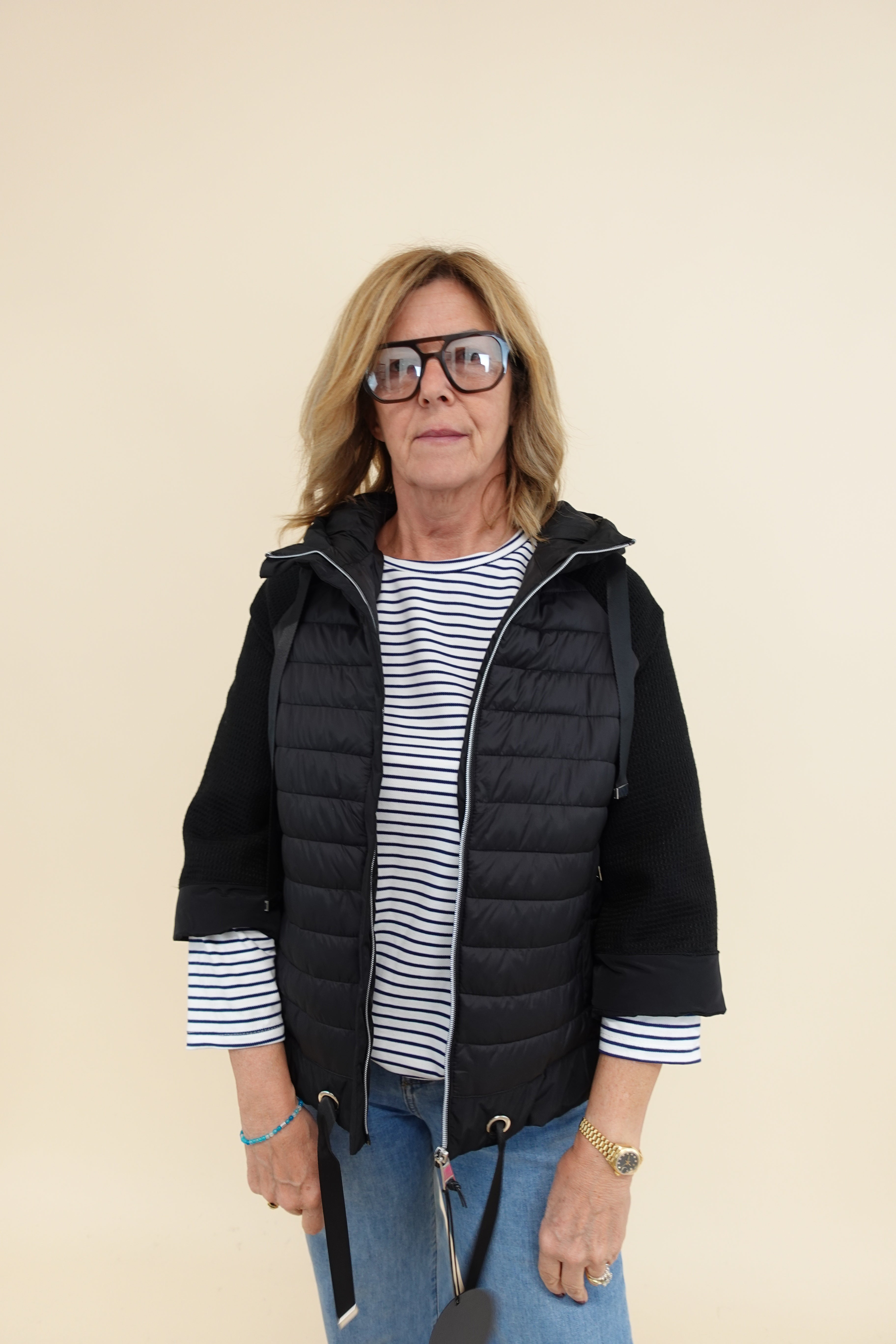 Piumino Giovanna Nero