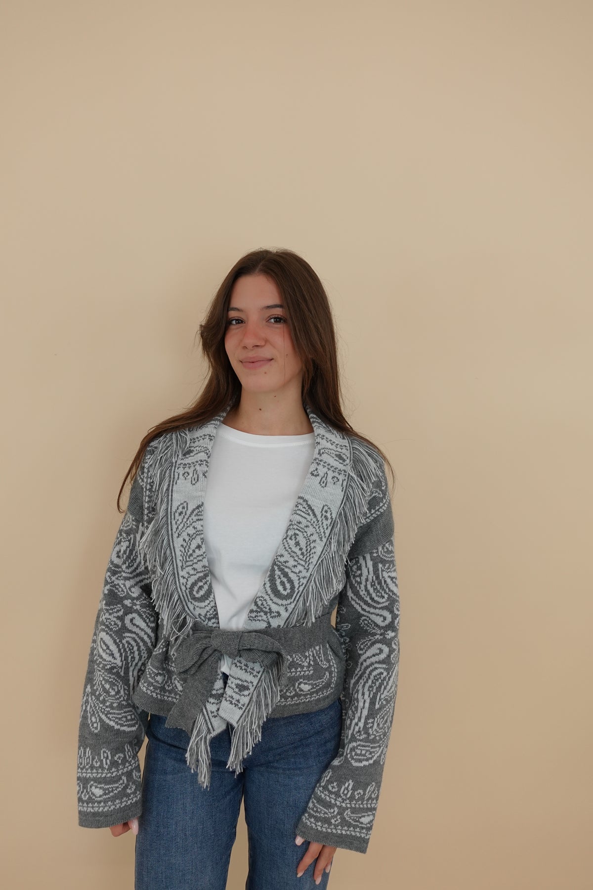 Cardigan Ortisei Grigio