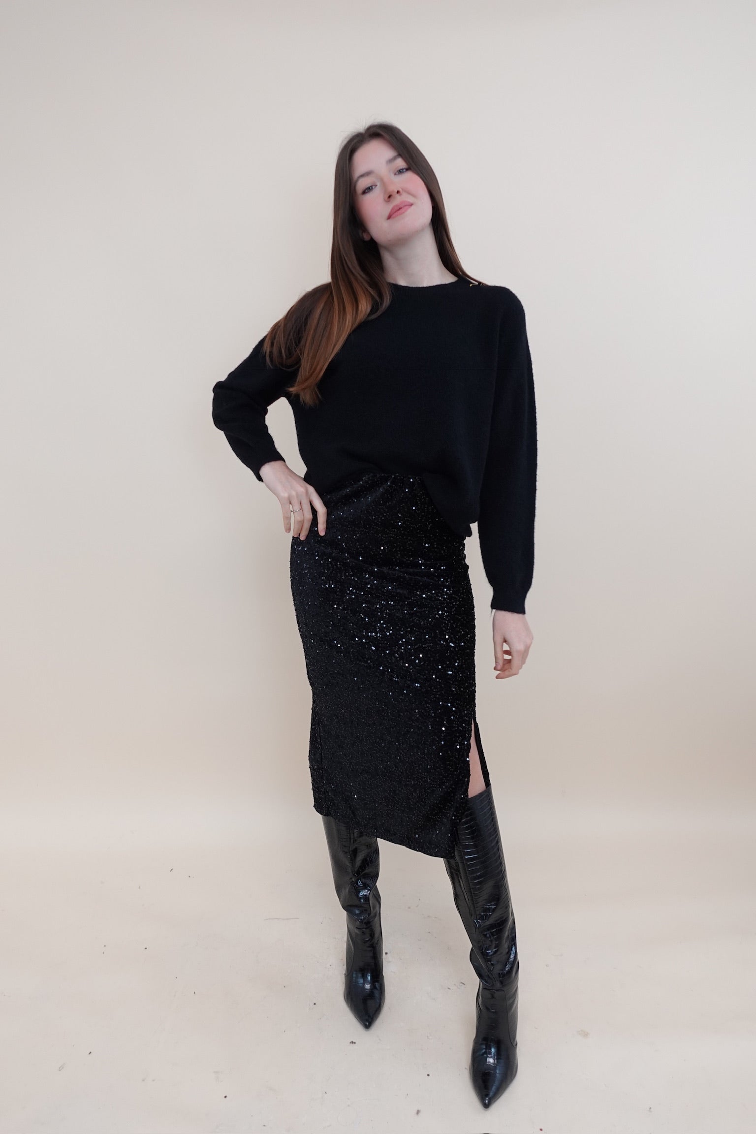 Gonna Longuette Black