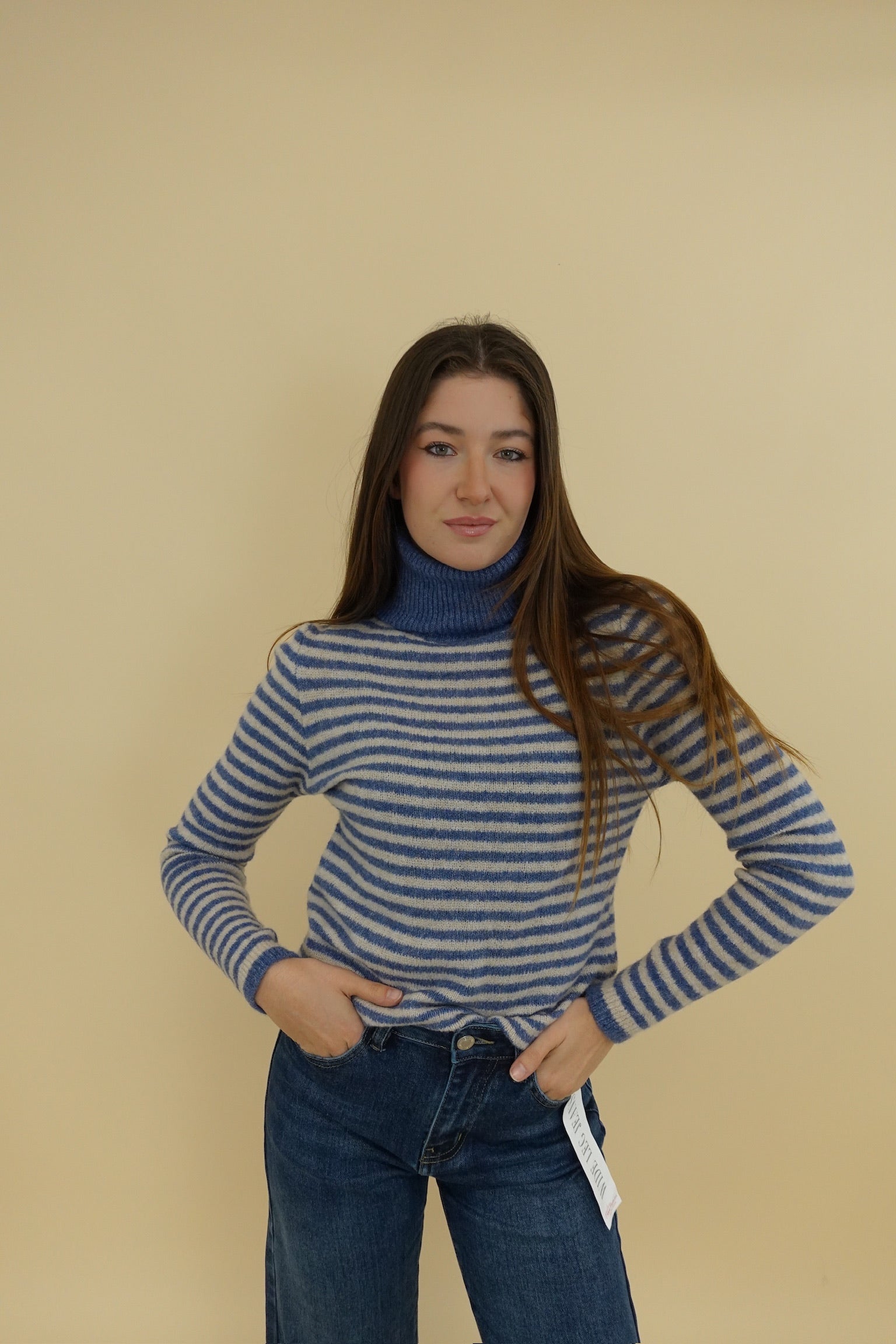 Dolcevita Emma Beige & Azzurro