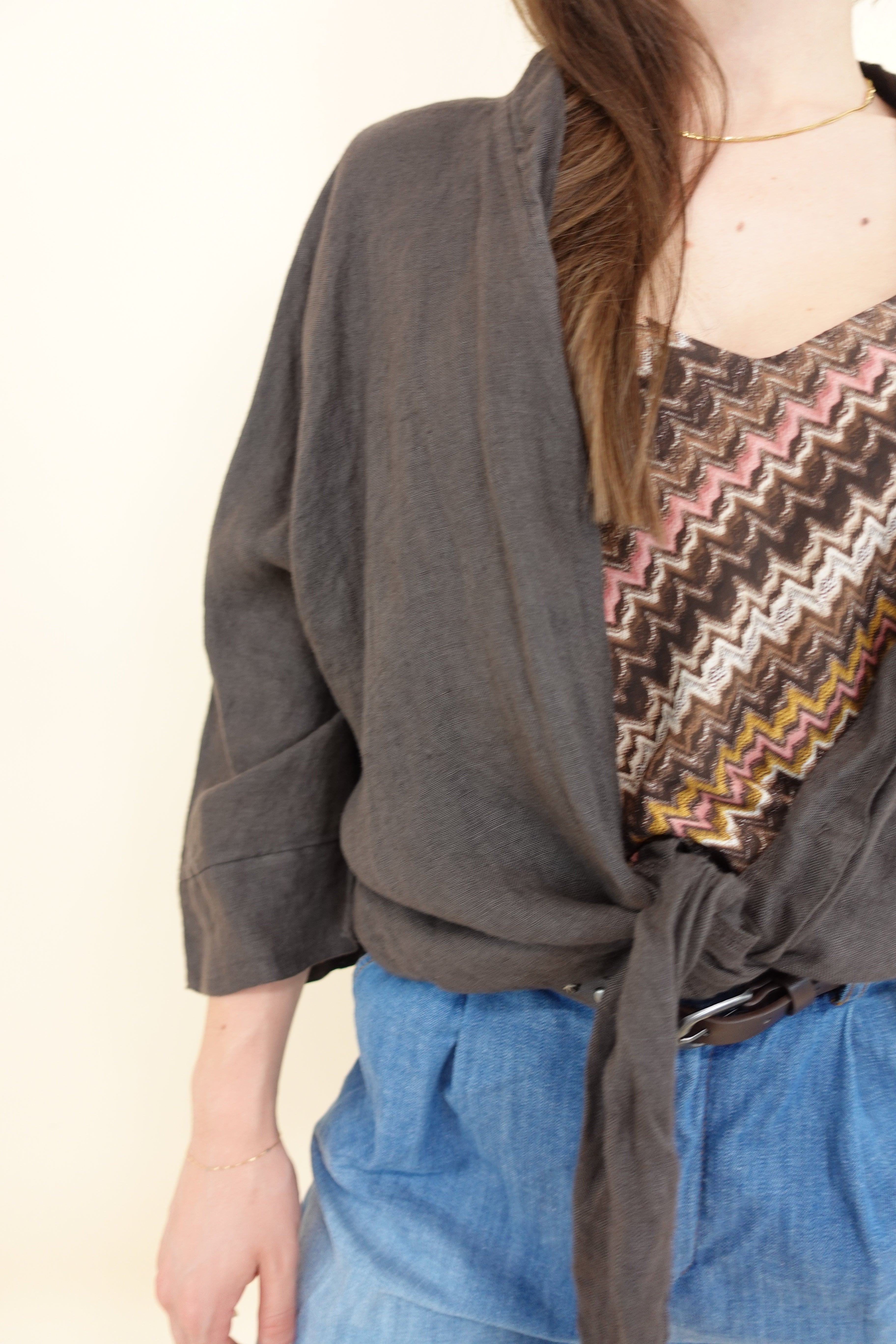 Camicia Corsica Marrone