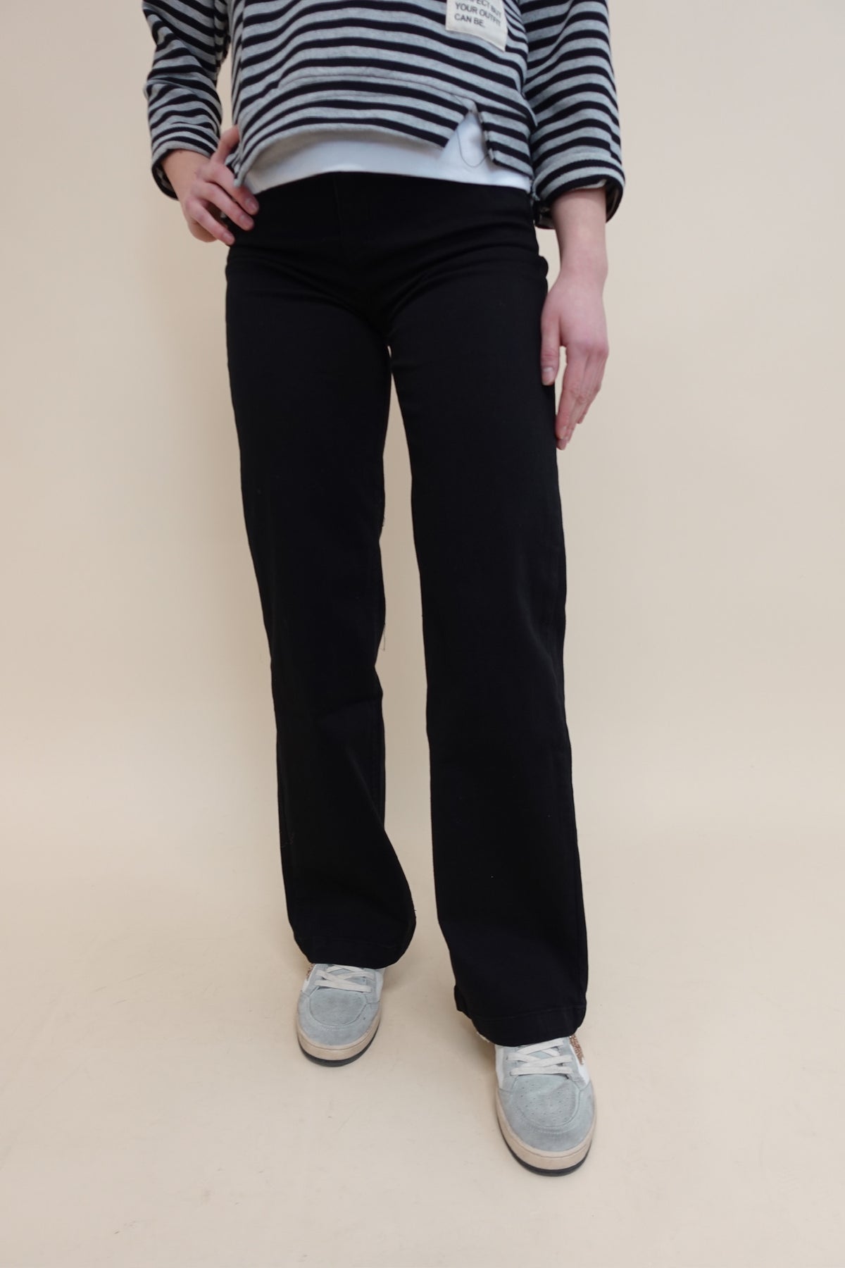 Jeans Palazzo Black