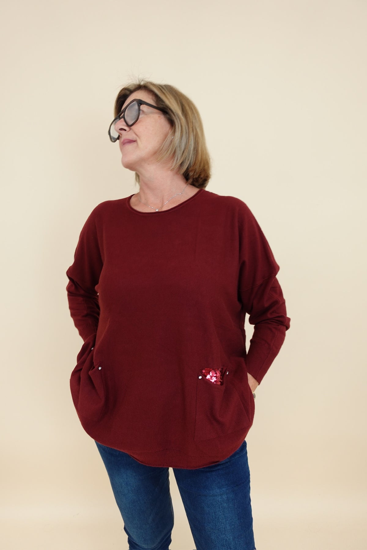 Maglia Antonietta Bordeaux