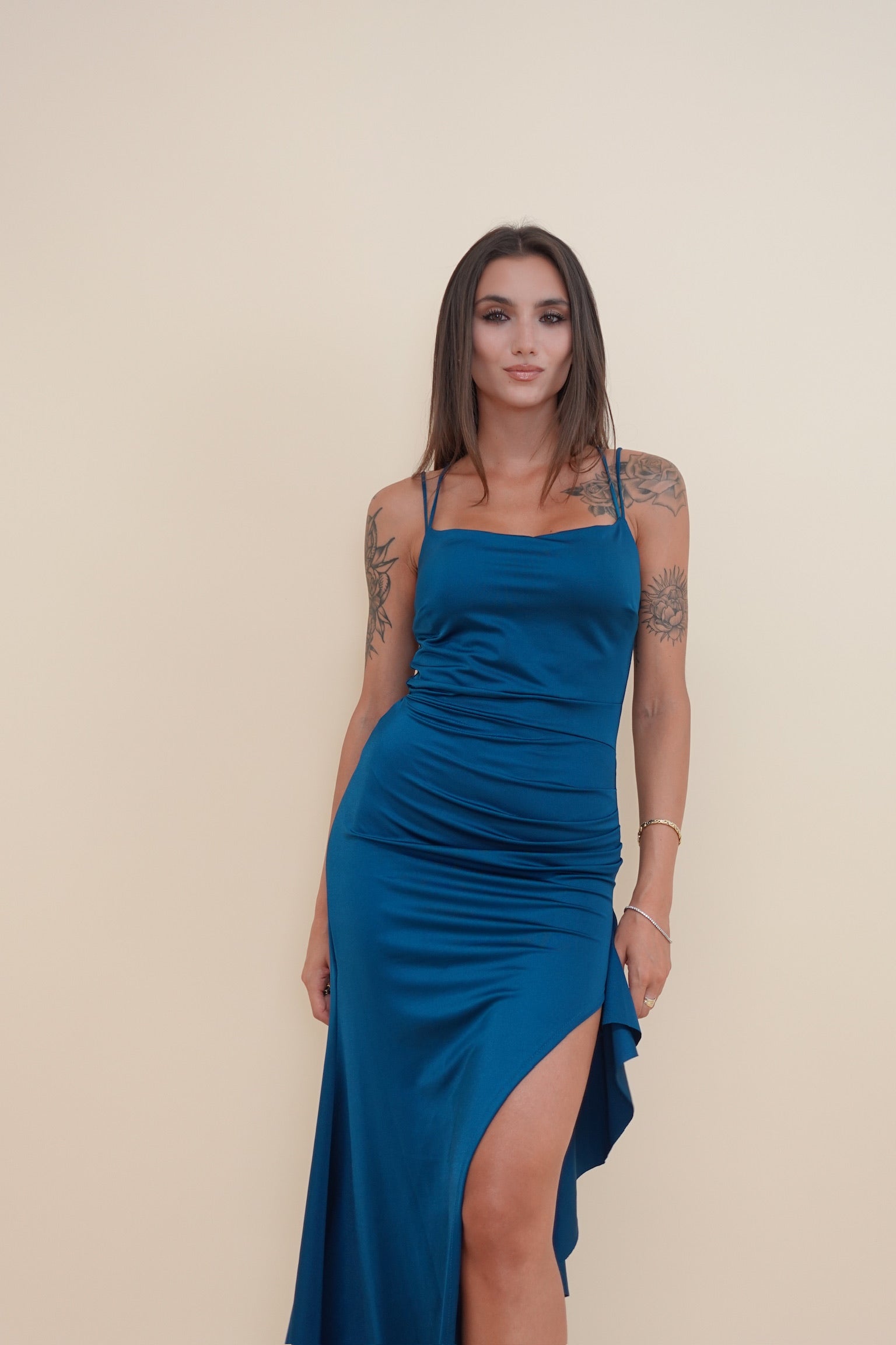 Abito Martina Petrolio