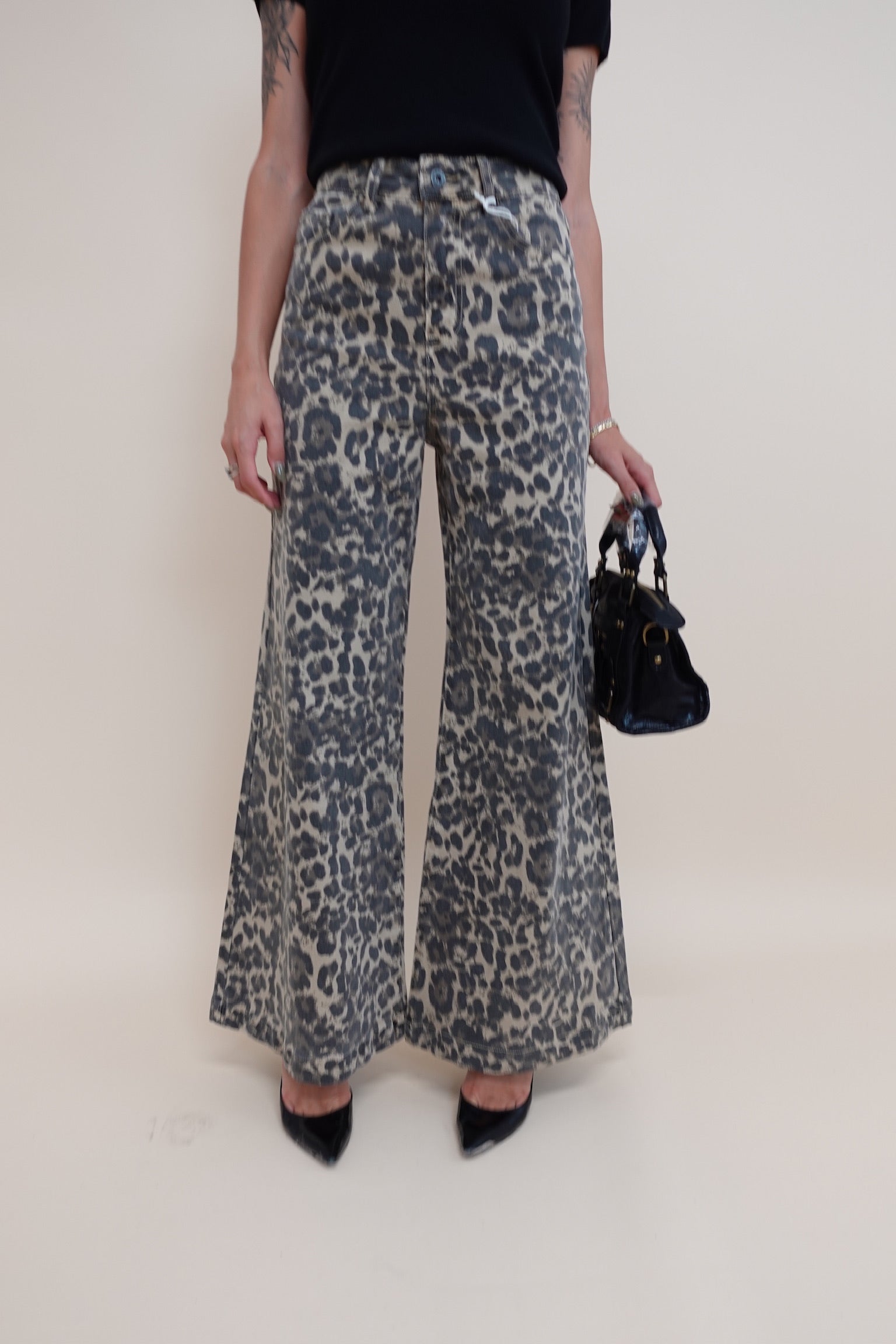 Jeans Leopardato