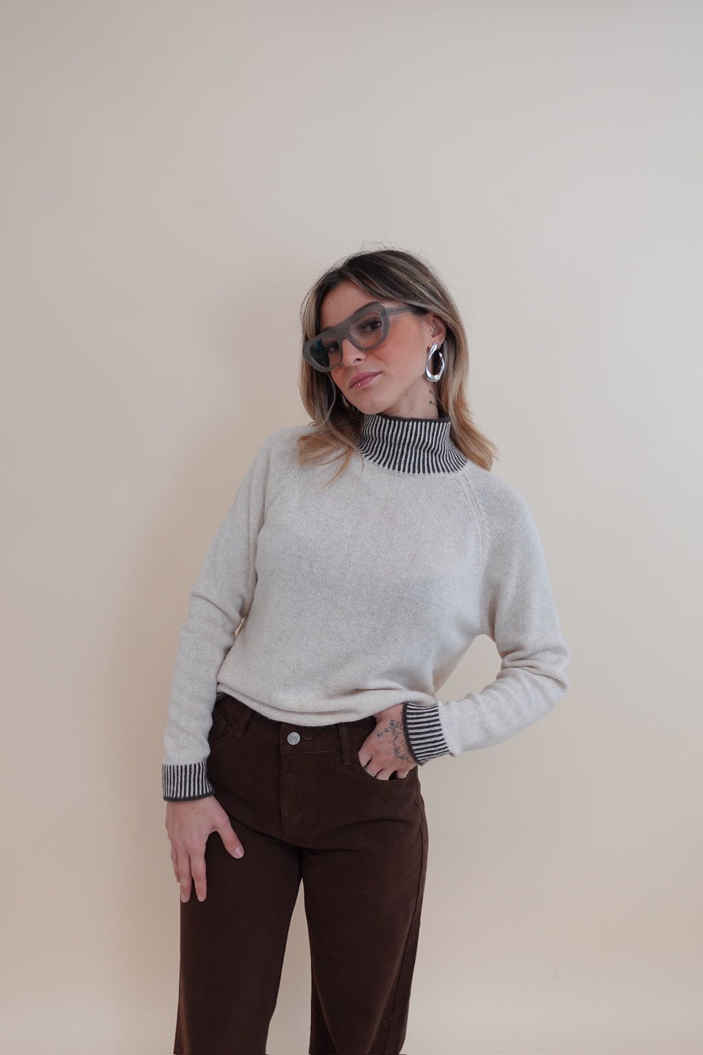 Maglione Campiglio Beige