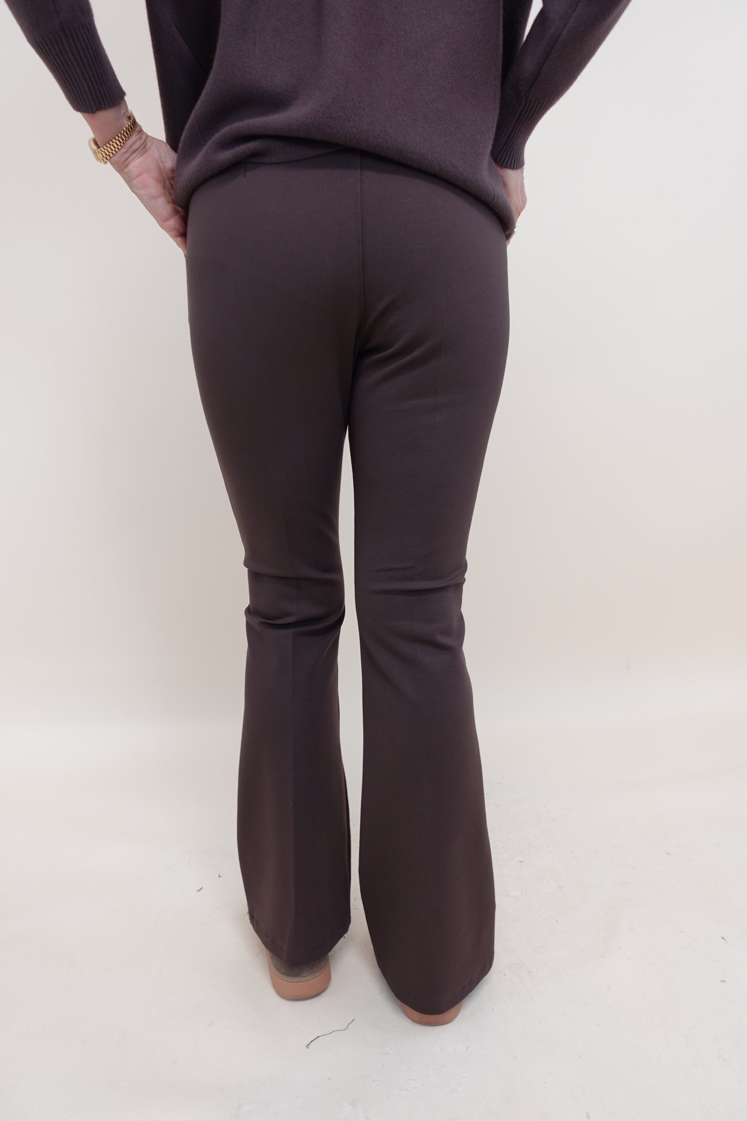 Pantalone Zampa Marrone